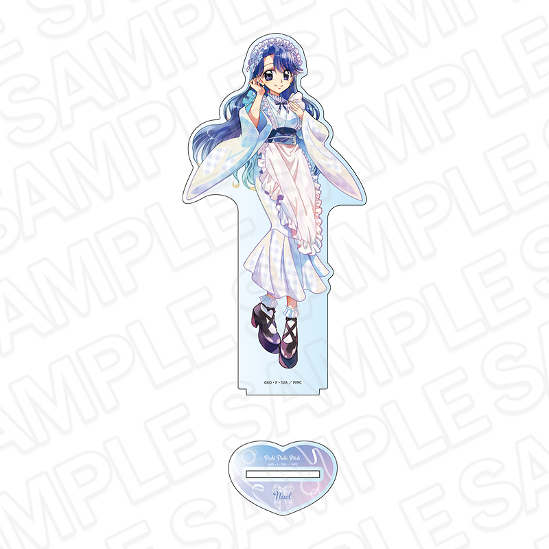 "Mermaid Melody Pichi Pichi Pitch" Deka Acrylic Stand Pale Tone Series Noel Japanese Style Maid Ver.