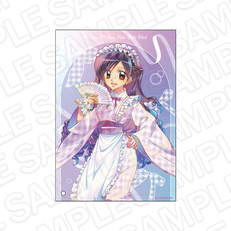 "Mermaid Melody Pichi Pichi Pitch" Mini Acrylic Art Pale Tone Series Caren Japanese Style Maid Ver.