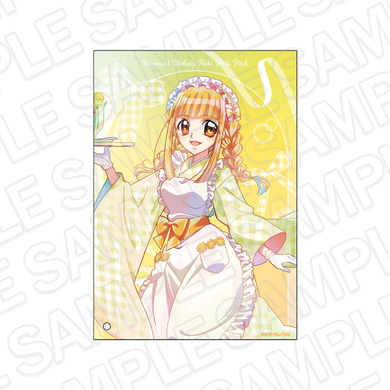 "Mermaid Melody Pichi Pichi Pitch" Mini Acrylic Art Pale Tone Series Coco Japanese Style Maid Ver.
