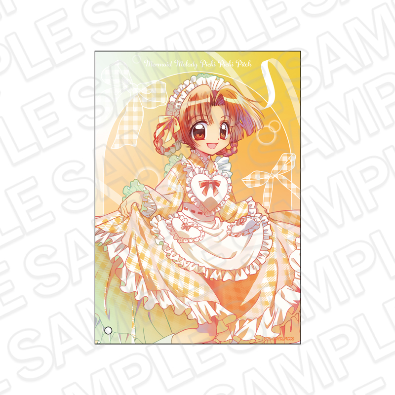 "Mermaid Melody Pichi Pichi Pitch" Mini Acrylic Art Pale Tone Series Seira Japanese Style Maid Ver.