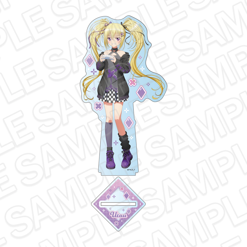 "Shugo Chara!" Hologram Deka Acrylic Stand Hoshina Utau Gaming Ver.