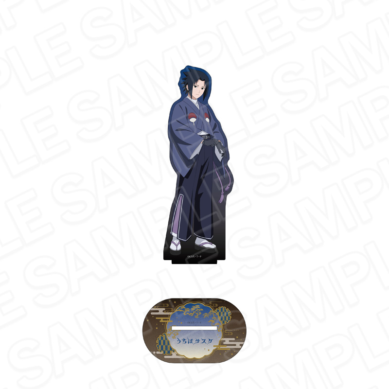 "NARUTO -Shippuden-" Deka Acrylic Stand Uchiha Sasuke Modern Kimono Ver.