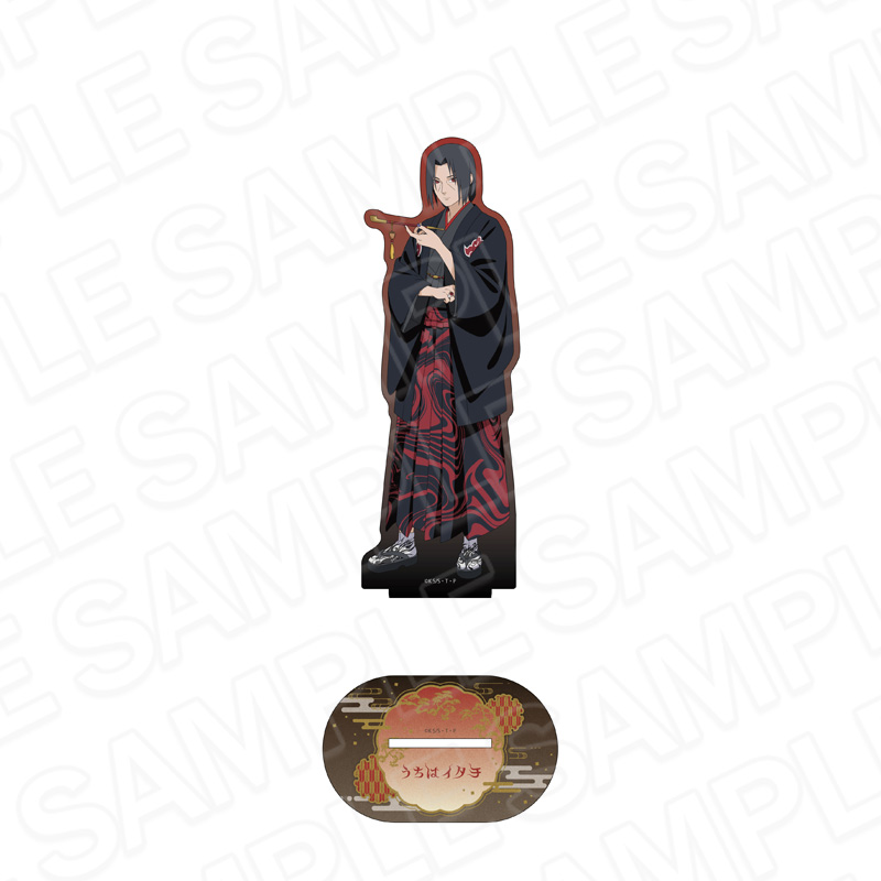 "NARUTO -Shippuden-" Deka Acrylic Stand Uchiha Itachi Modern Kimono Ver.