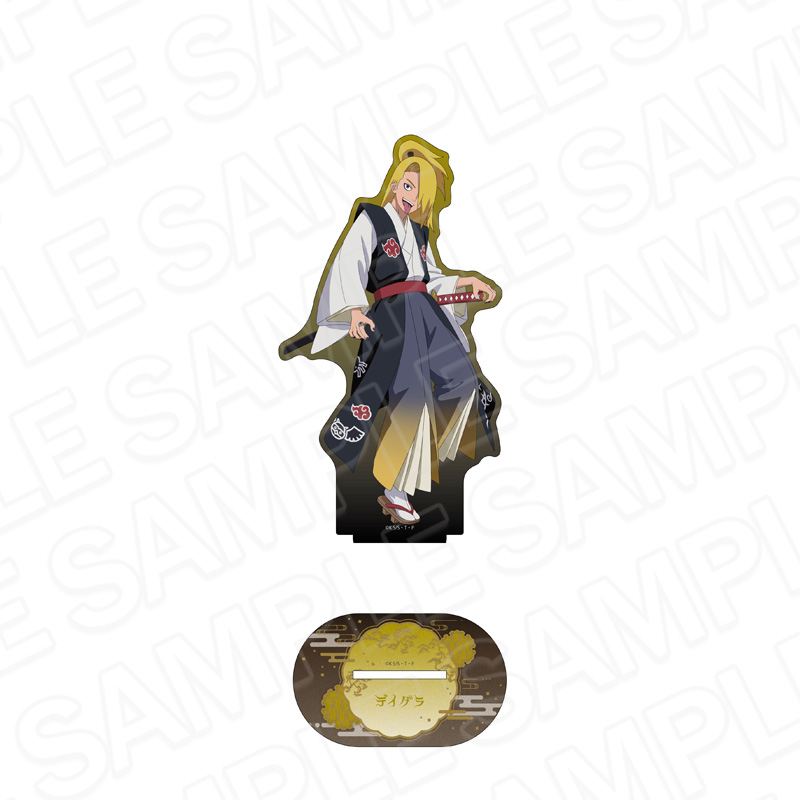 "NARUTO -Shippuden-" Deka Acrylic Stand Deidara Modern Kimono Ver.