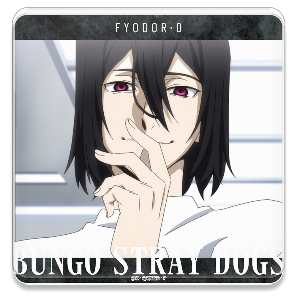 [Pre-order] "Bungo Stray Dogs" Acrylic Coaster H Fyodor D