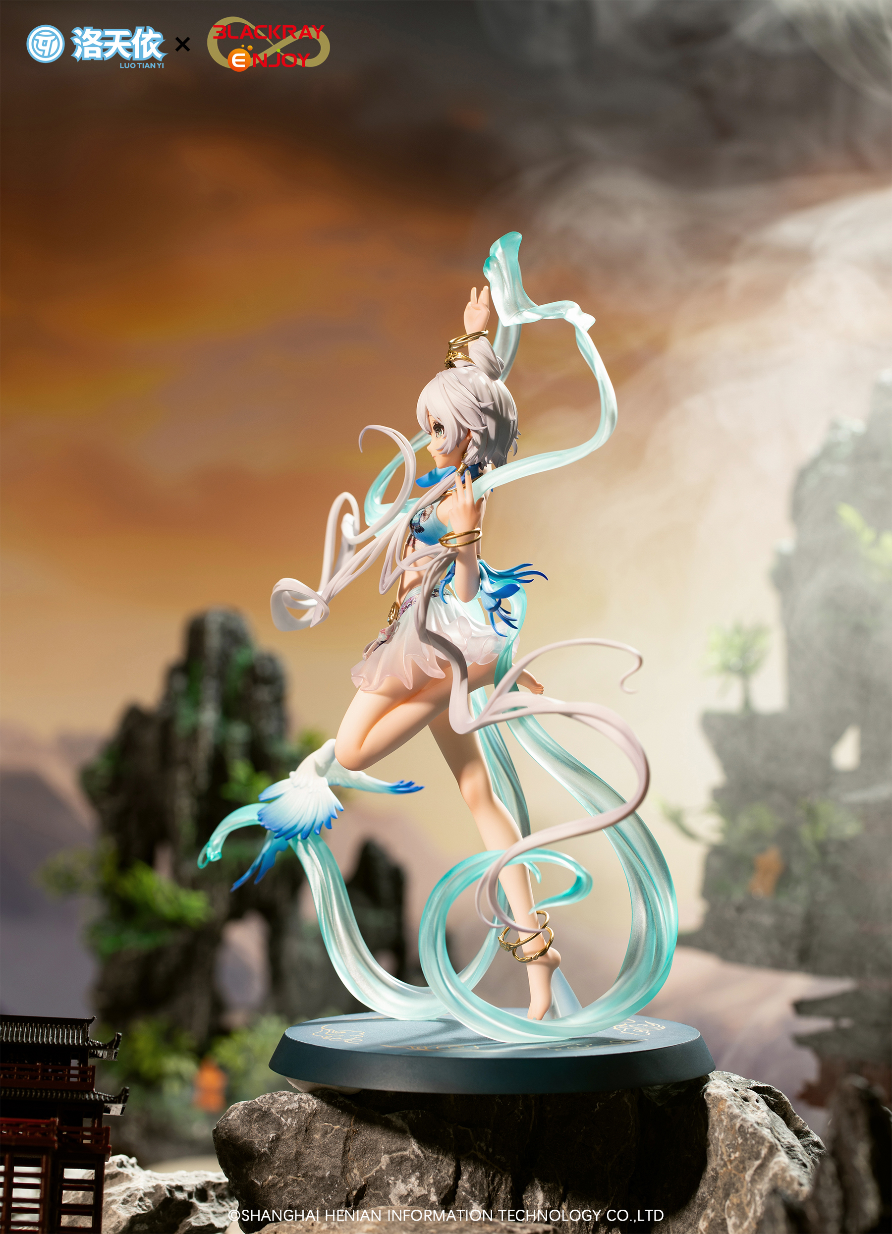 [Pre-order] BLACKRAY ENJOY Luo Tianyi Aotori Denshin Ver. - 1/8 Scale Figure