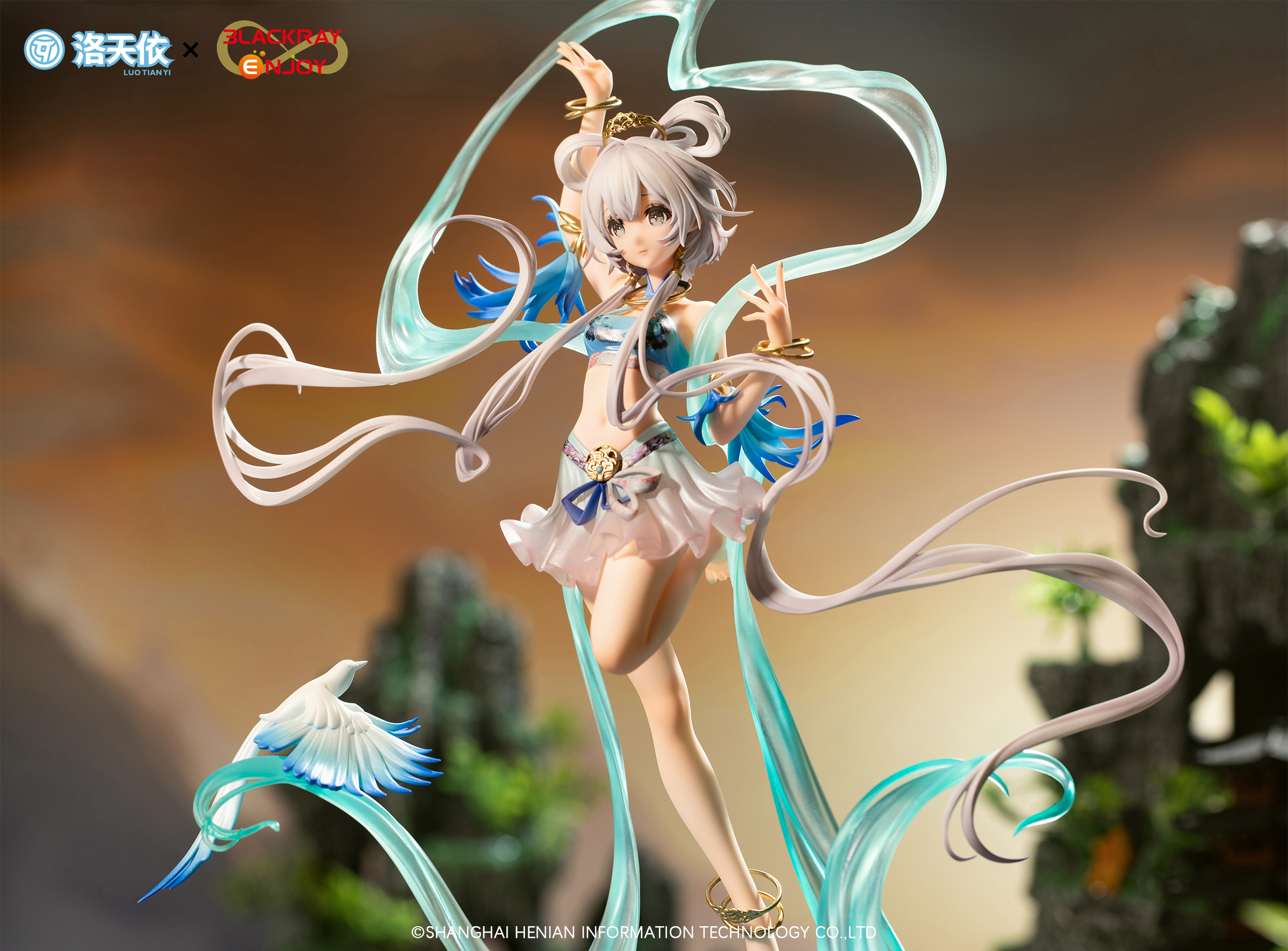 [Pre-order] BLACKRAY ENJOY Luo Tianyi Aotori Denshin Ver. - 1/8 Scale Figure