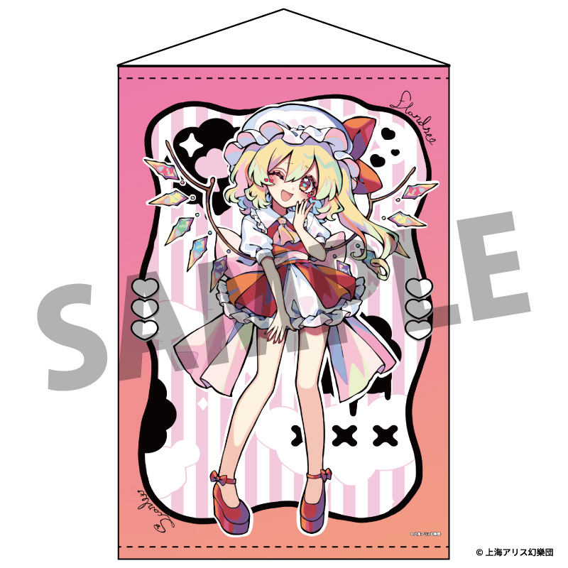 "Touhou Project" B2 Tapestry 98 Flandre Scarlet Illust. Suzuka Kyouda
