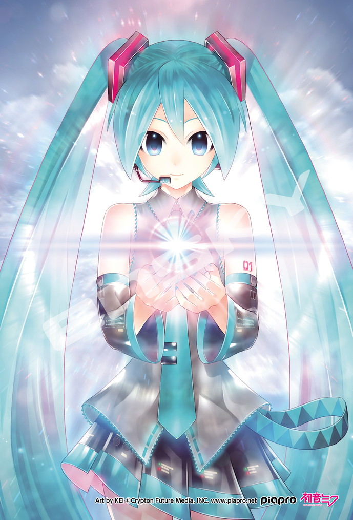 Hatsune Miku Art Crystal Jigsaw Puzzle 126 Piece 126-AC79 The Shining