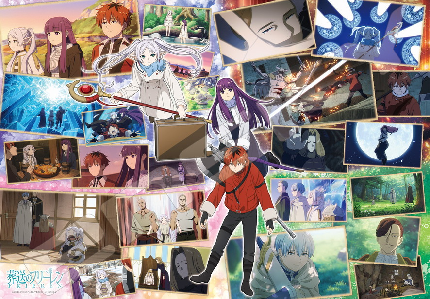 "Frieren: Beyond Journey's End" Jigsaw Puzzle 1000 Piece 1000T-584 Memories of The Trip 3