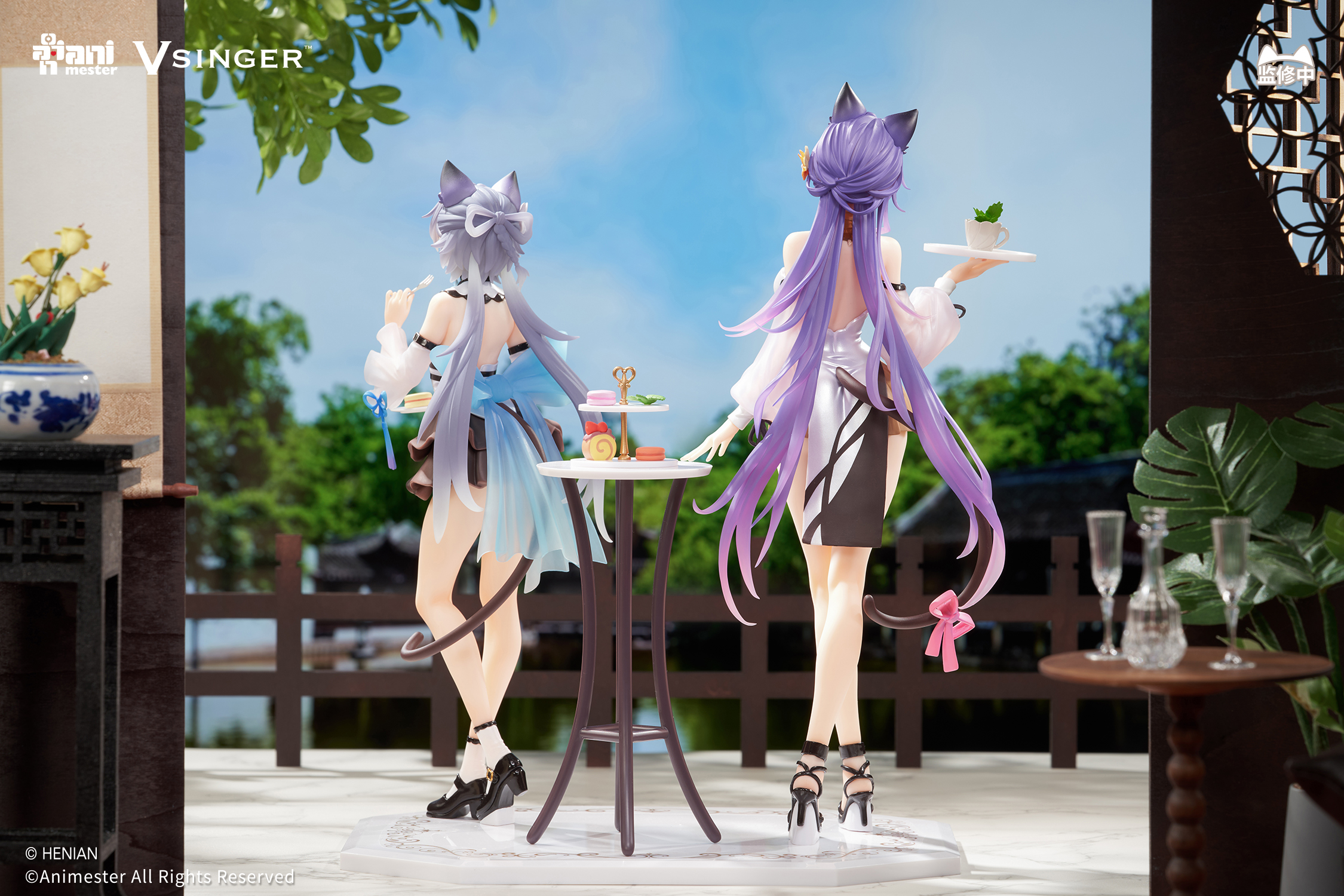 ANIMESTER VSINGER LUO TIANYI & MO QINGXIAN TEA TIME MELODY VER. 1/7 SCALE FIGURE