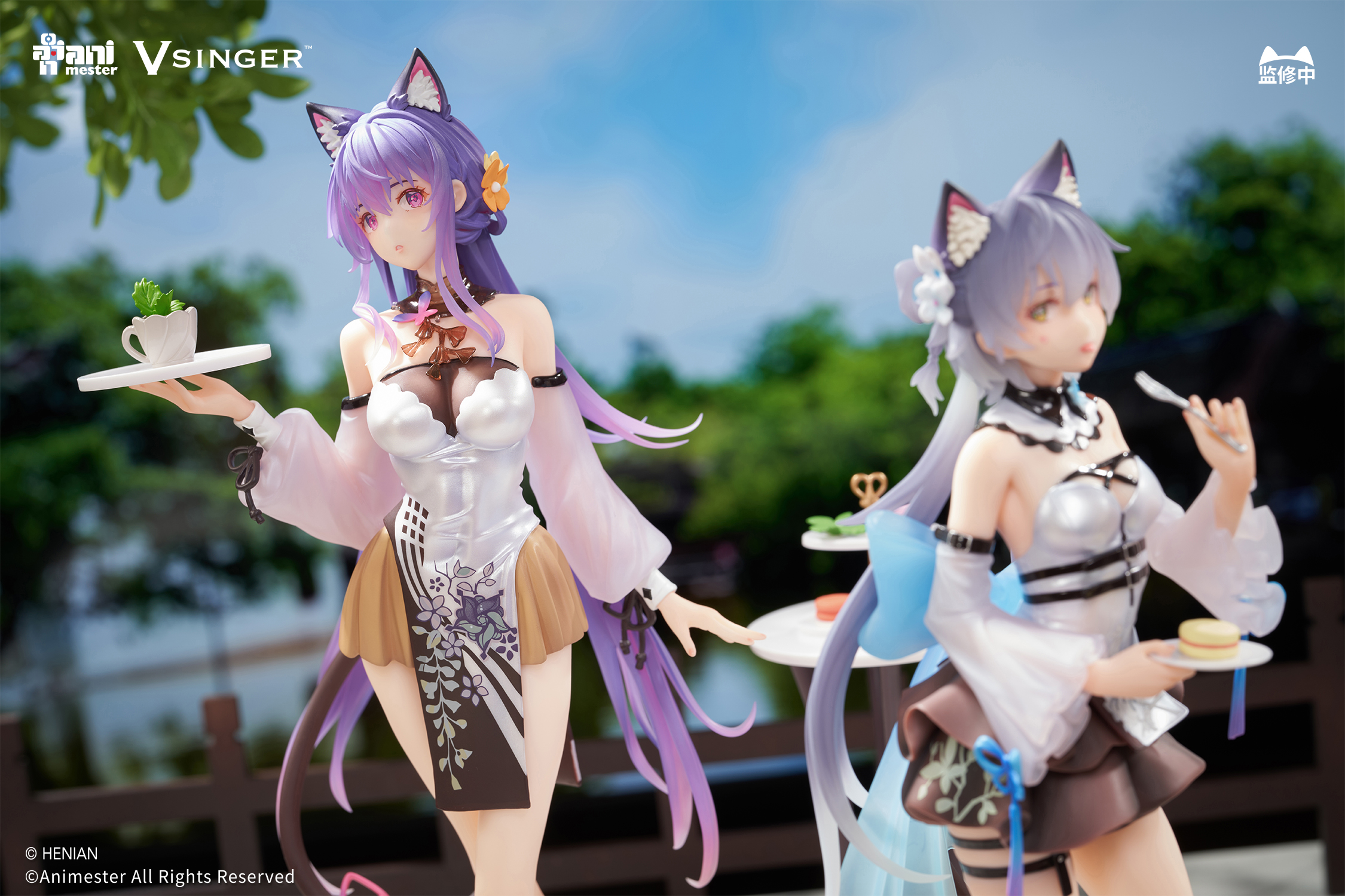ANIMESTER VSINGER LUO TIANYI & MO QINGXIAN TEA TIME MELODY VER. 1/7 SCALE FIGURE