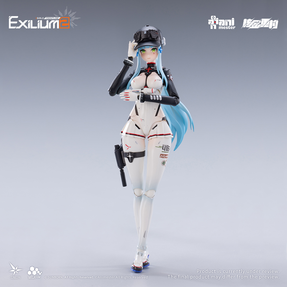 NUCLEAR GOLD RECONSTRUCTION "GIRLS' FRONTLINE 2: EXILIUM" KLUKAI - SPEED STAR KLUKAI 1/12 COMPLETE MODEL ACTION FIGURE