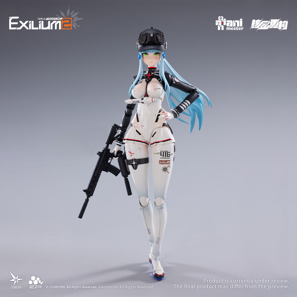 NUCLEAR GOLD RECONSTRUCTION "GIRLS' FRONTLINE 2: EXILIUM" KLUKAI - SPEED STAR KLUKAI 1/12 COMPLETE MODEL ACTION FIGURE