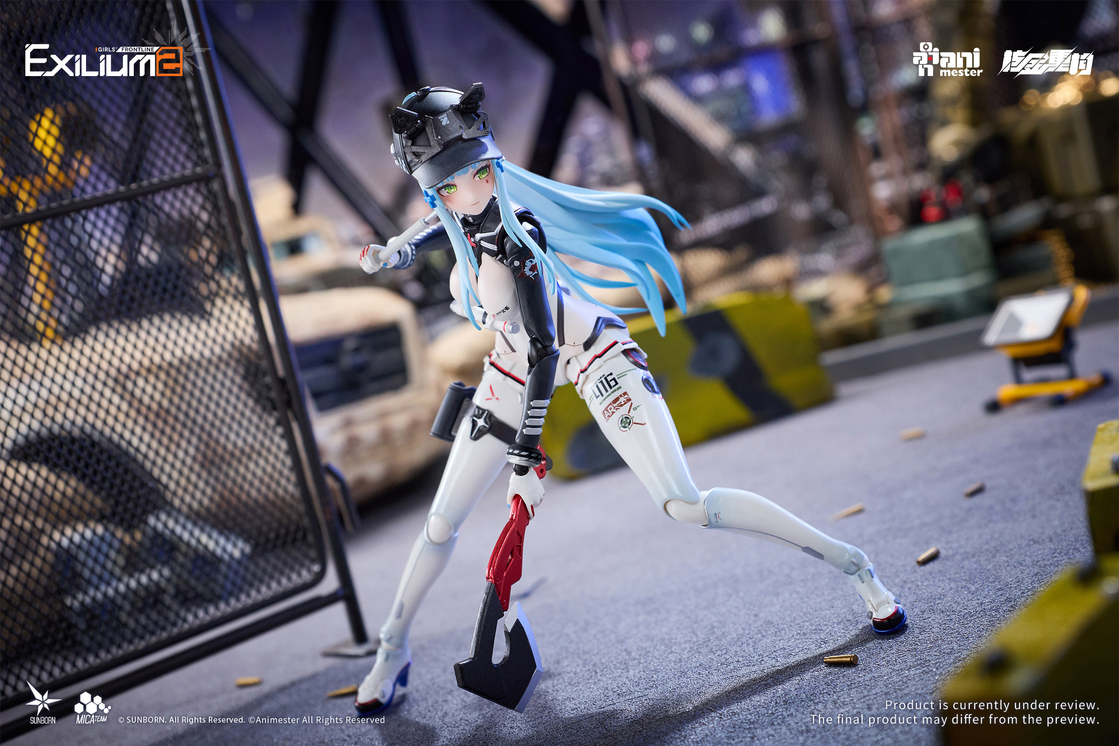 NUCLEAR GOLD RECONSTRUCTION "GIRLS' FRONTLINE 2: EXILIUM" KLUKAI - SPEED STAR KLUKAI 1/12 COMPLETE MODEL ACTION FIGURE