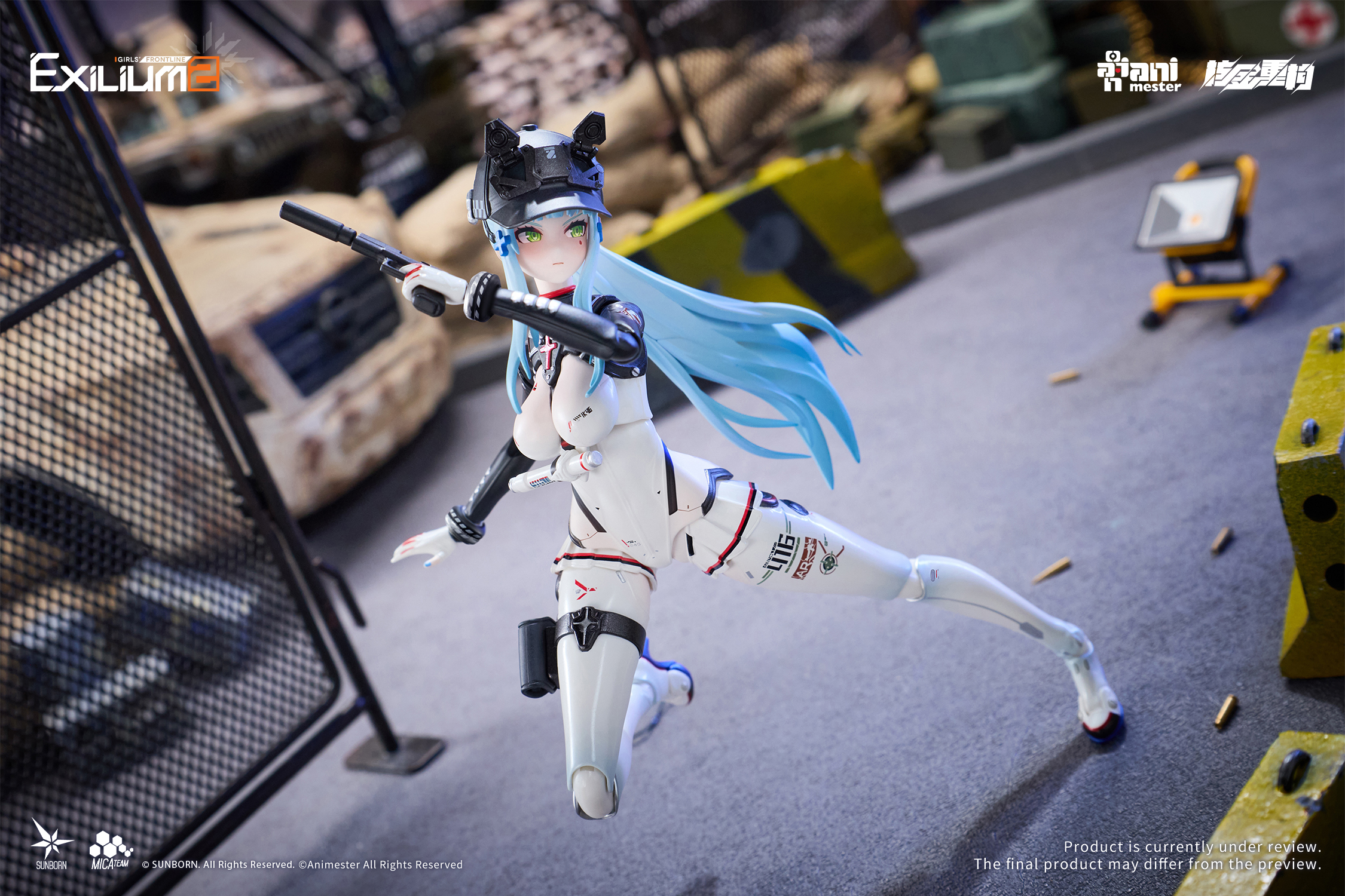 NUCLEAR GOLD RECONSTRUCTION "GIRLS' FRONTLINE 2: EXILIUM" KLUKAI - SPEED STAR SET 1/12 COMPLETE MODEL ACTION FIGURE PLASTIC KIT
