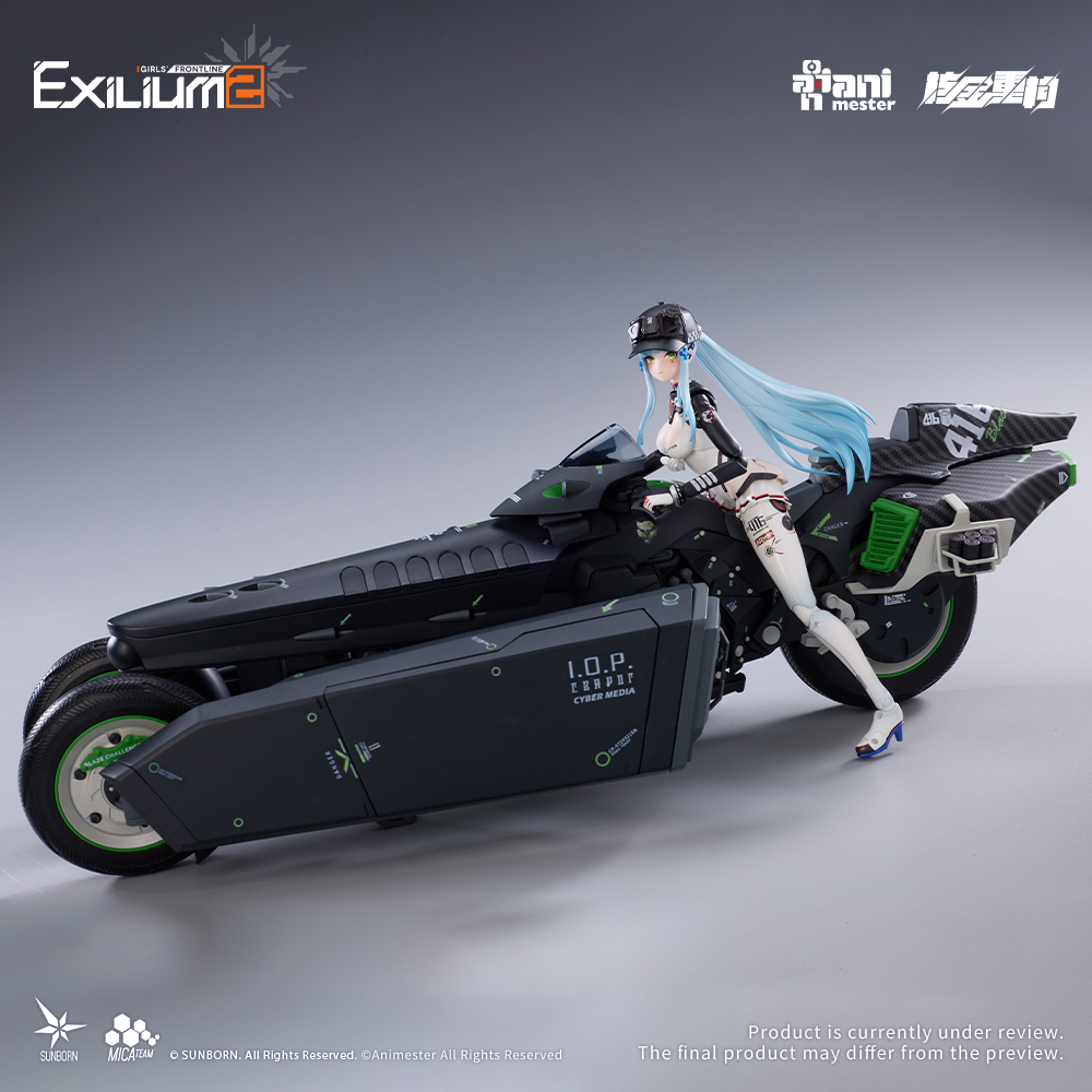 NUCLEAR GOLD RECONSTRUCTION "GIRLS' FRONTLINE 2: EXILIUM" KLUKAI - SPEED STAR SET 1/12 COMPLETE MODEL ACTION FIGURE PLASTIC KIT