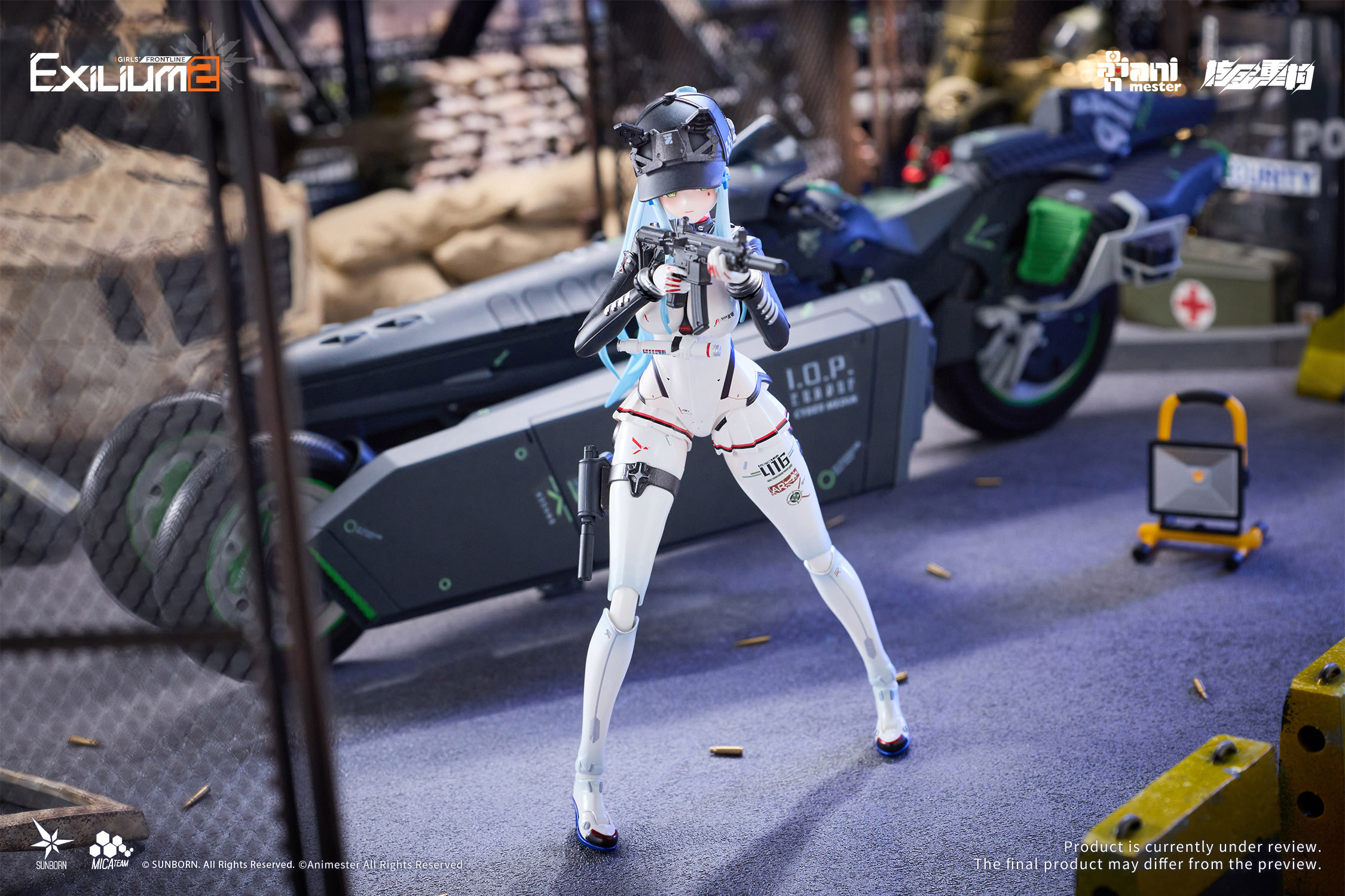NUCLEAR GOLD RECONSTRUCTION "GIRLS' FRONTLINE 2: EXILIUM" KLUKAI - SPEED STAR SET 1/12 COMPLETE MODEL ACTION FIGURE PLASTIC KIT