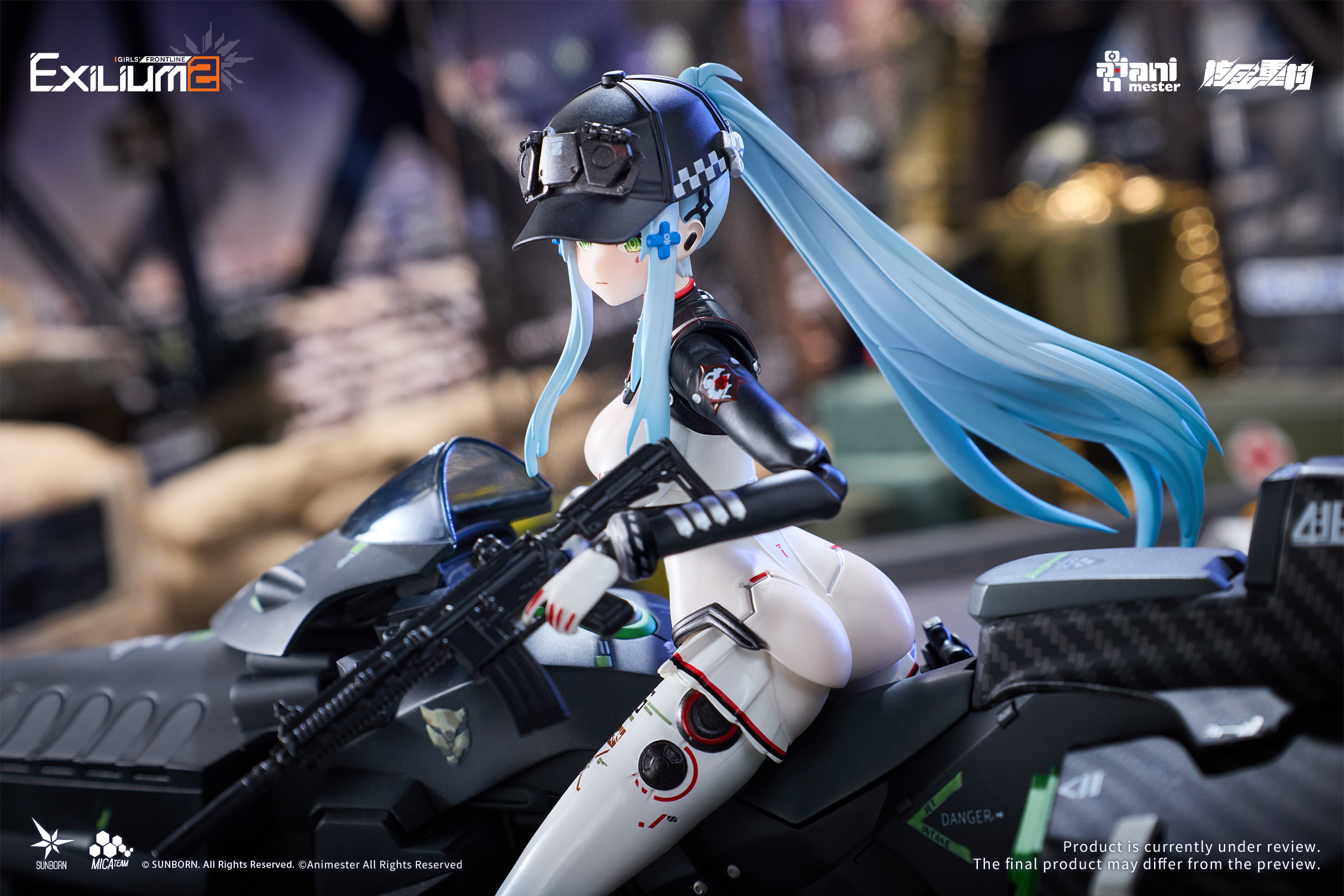 NUCLEAR GOLD RECONSTRUCTION "GIRLS' FRONTLINE 2: EXILIUM" KLUKAI - SPEED STAR SET 1/12 COMPLETE MODEL ACTION FIGURE PLASTIC KIT
