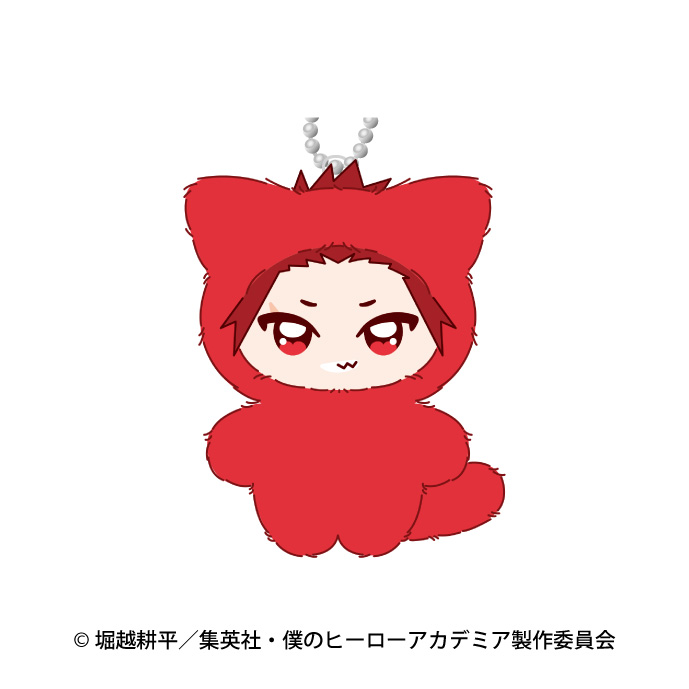 [Pre-order] "My Hero Academia" Chimikemo Plush Mascot 8 Kirishima Eijiro