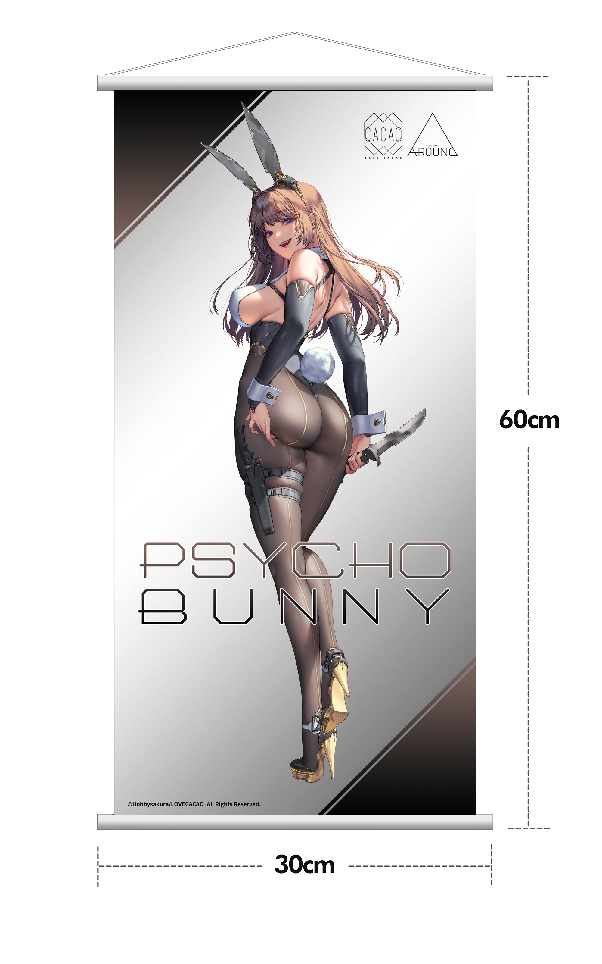 【値下げ】PSYCHO BUNNY illustration by LOVECA Pre-order] HOBBY SAKURA PSYCHO BUNNY 1/7 SCALE FIGURE DELUXE EDITION