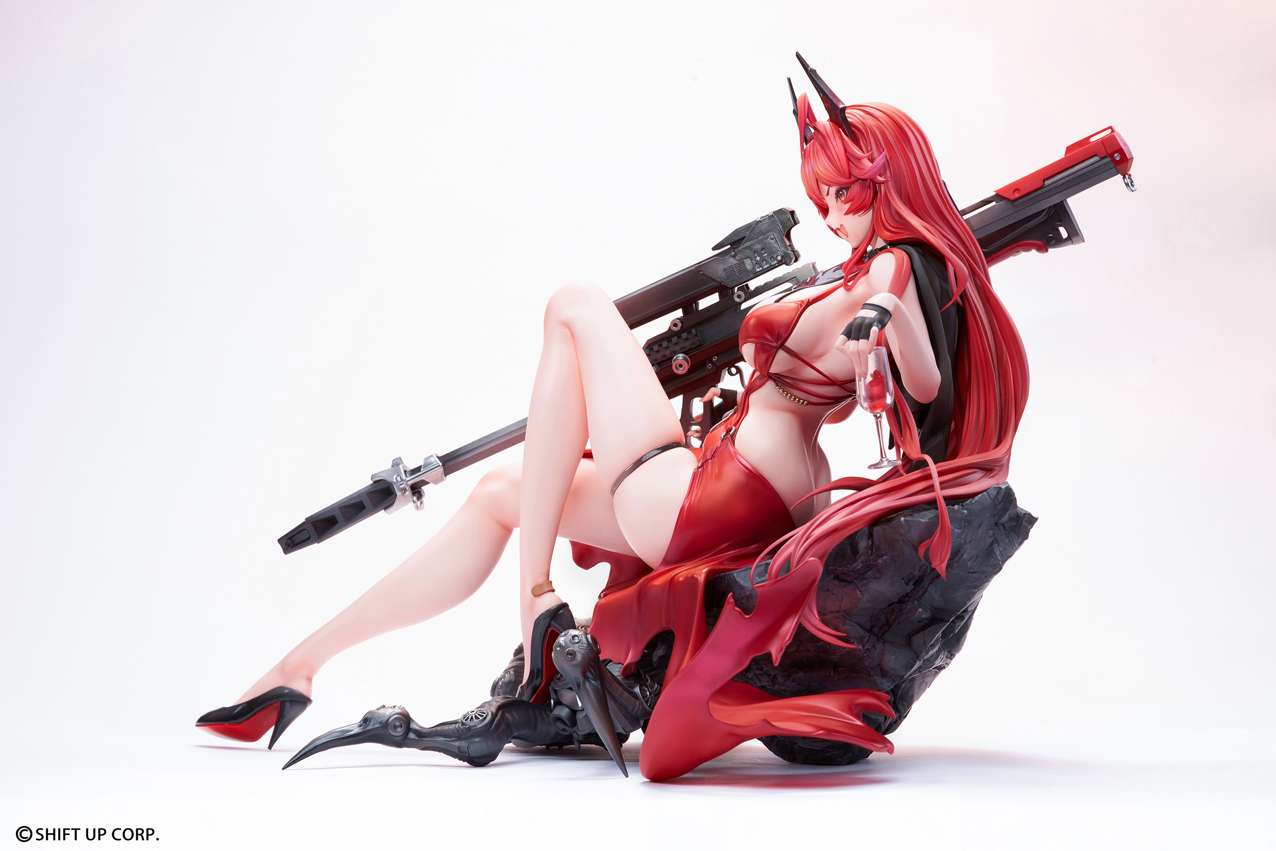 HOBBY SAKURA "GODDESS OF VICTORY: NIKKE" RED HOOD NONSENSE RED VER. 1/4 SCALE FIGURE DELUXE EDITION