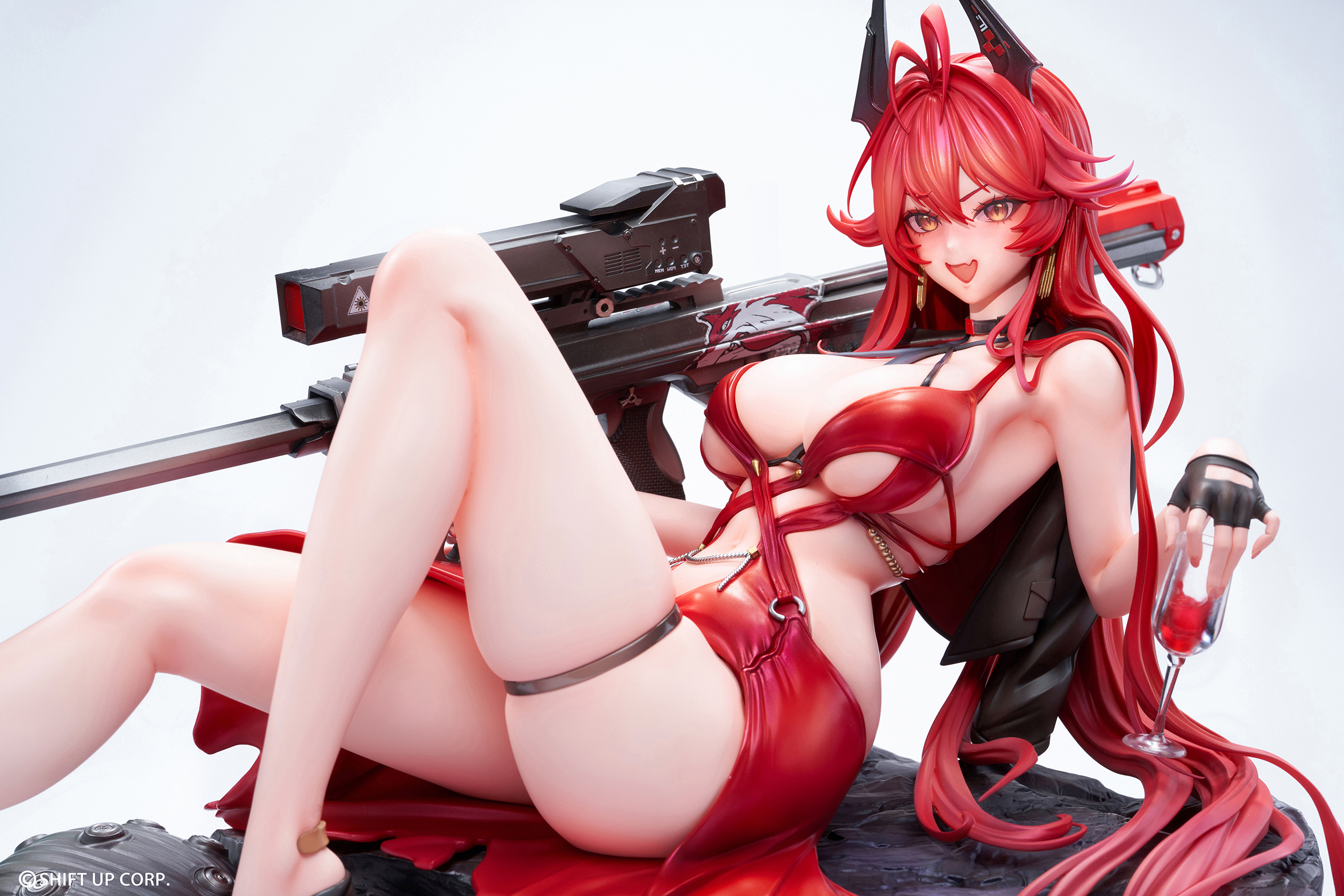 HOBBY SAKURA "GODDESS OF VICTORY: NIKKE" RED HOOD NONSENSE RED VER. 1/4 SCALE FIGURE DELUXE EDITION