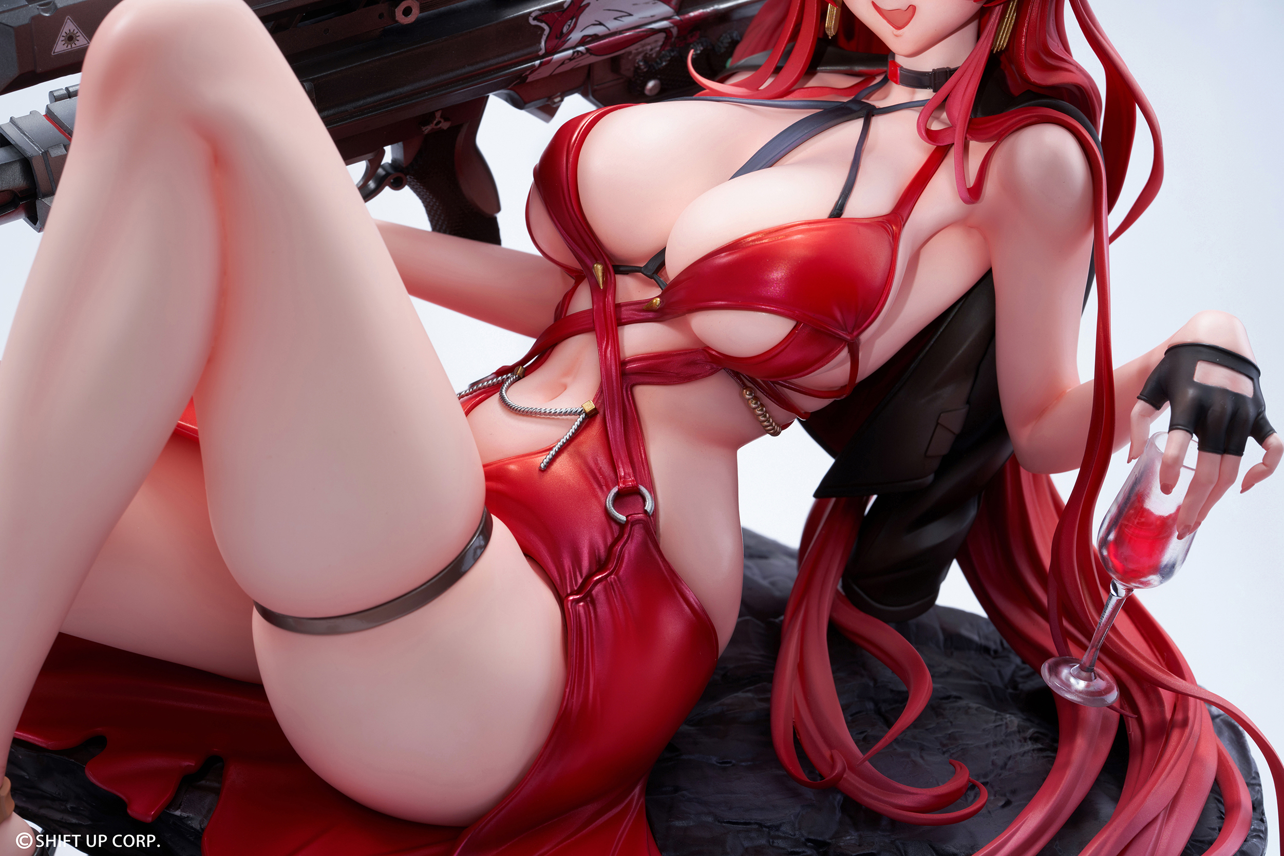 HOBBY SAKURA "GODDESS OF VICTORY: NIKKE" RED HOOD NONSENSE RED VER. 1/4 SCALE FIGURE DELUXE EDITION