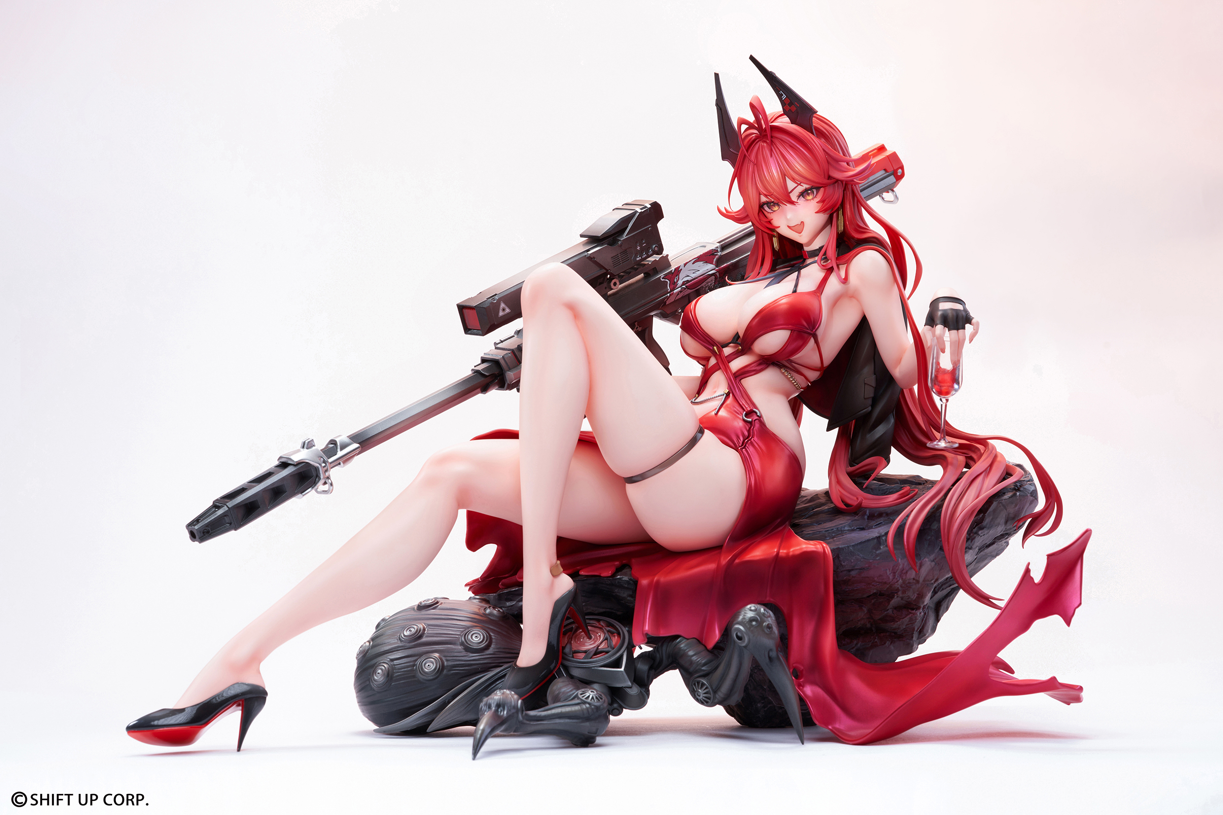HOBBY SAKURA "GODDESS OF VICTORY: NIKKE" RED HOOD NONSENSE RED VER. 1/4 SCALE FIGURE NORMAL EDITION