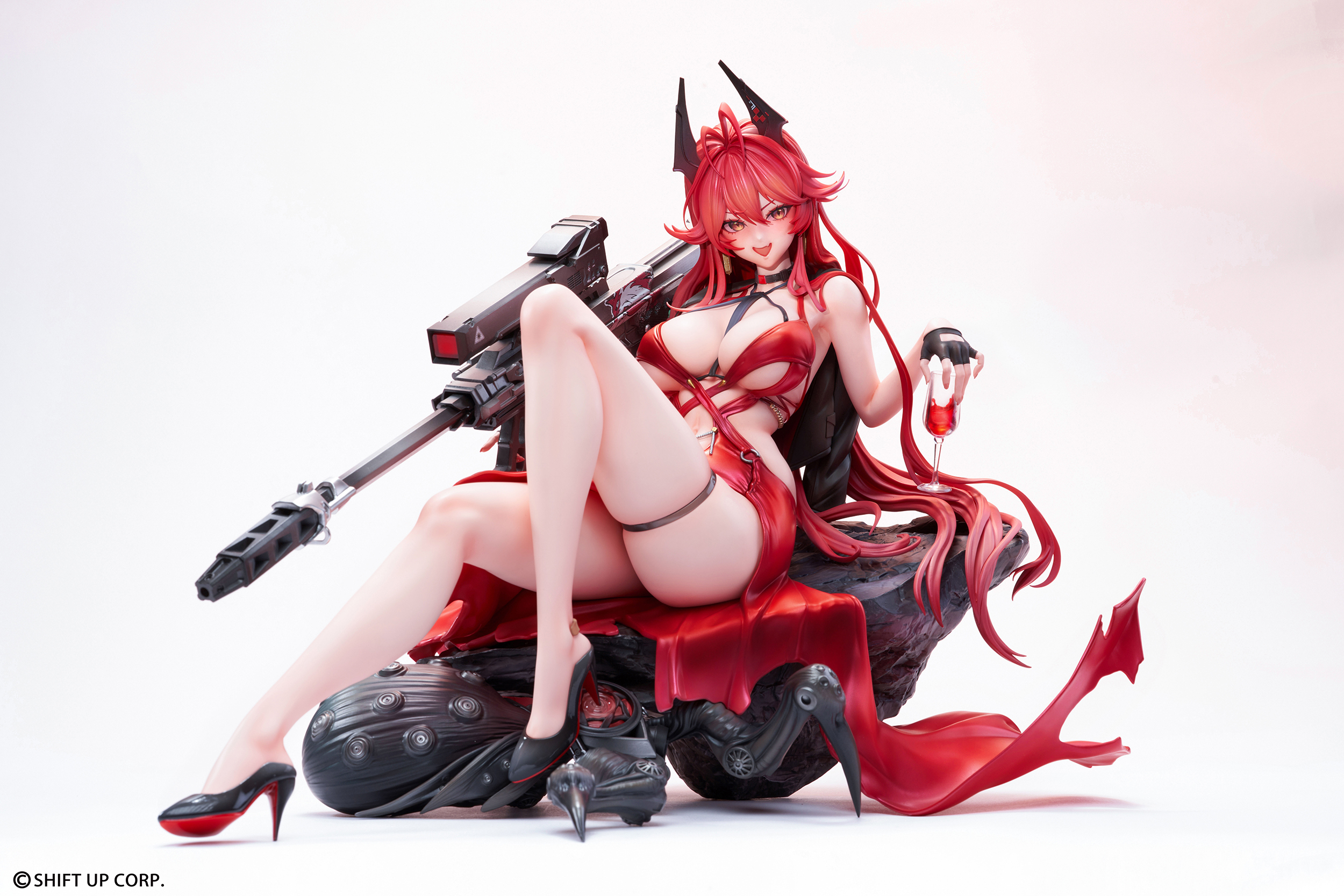 HOBBY SAKURA "GODDESS OF VICTORY: NIKKE" RED HOOD NONSENSE RED VER. 1/4 SCALE FIGURE DELUXE EDITION