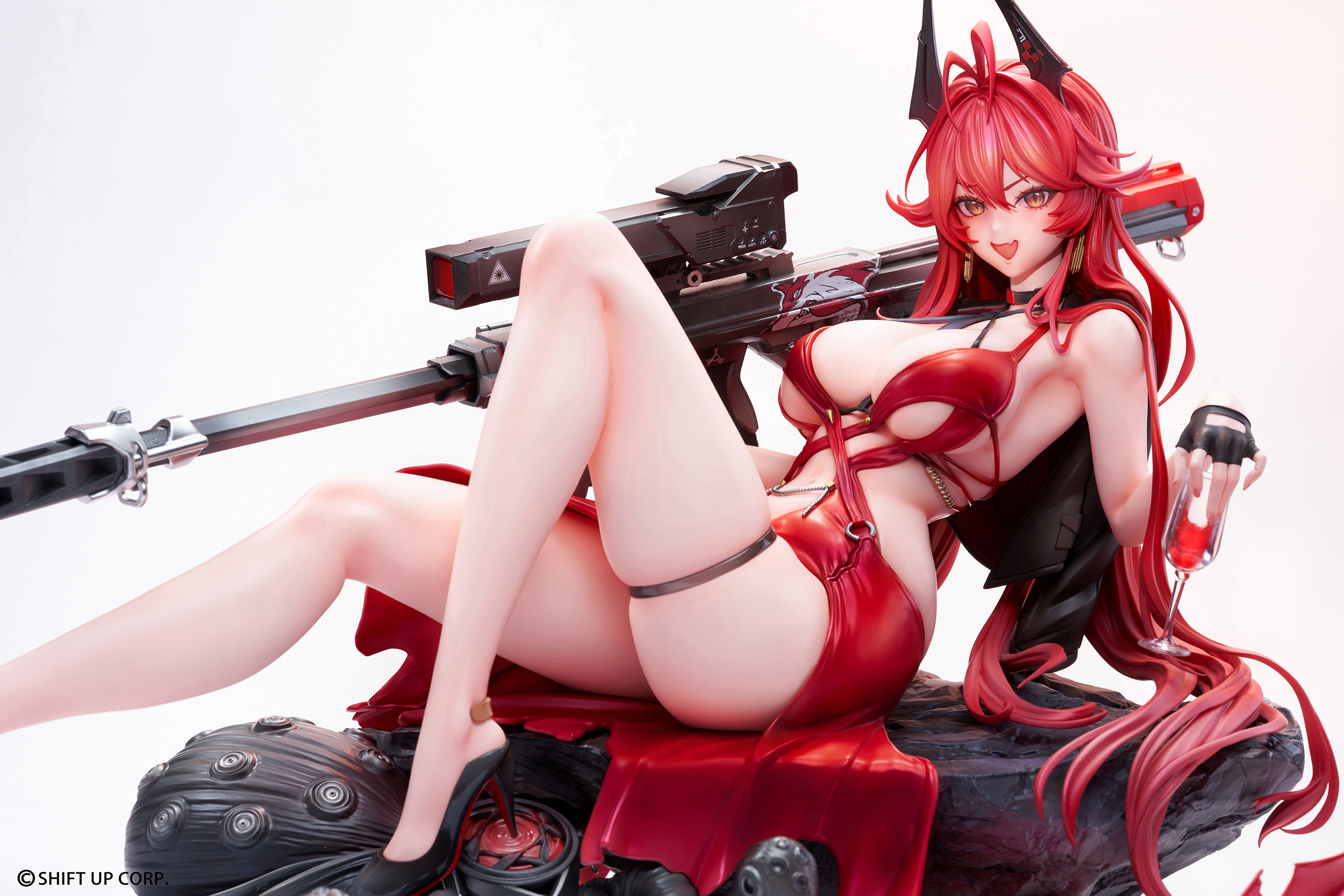 HOBBY SAKURA "GODDESS OF VICTORY: NIKKE" RED HOOD NONSENSE RED VER. 1/4 SCALE FIGURE DELUXE EDITION
