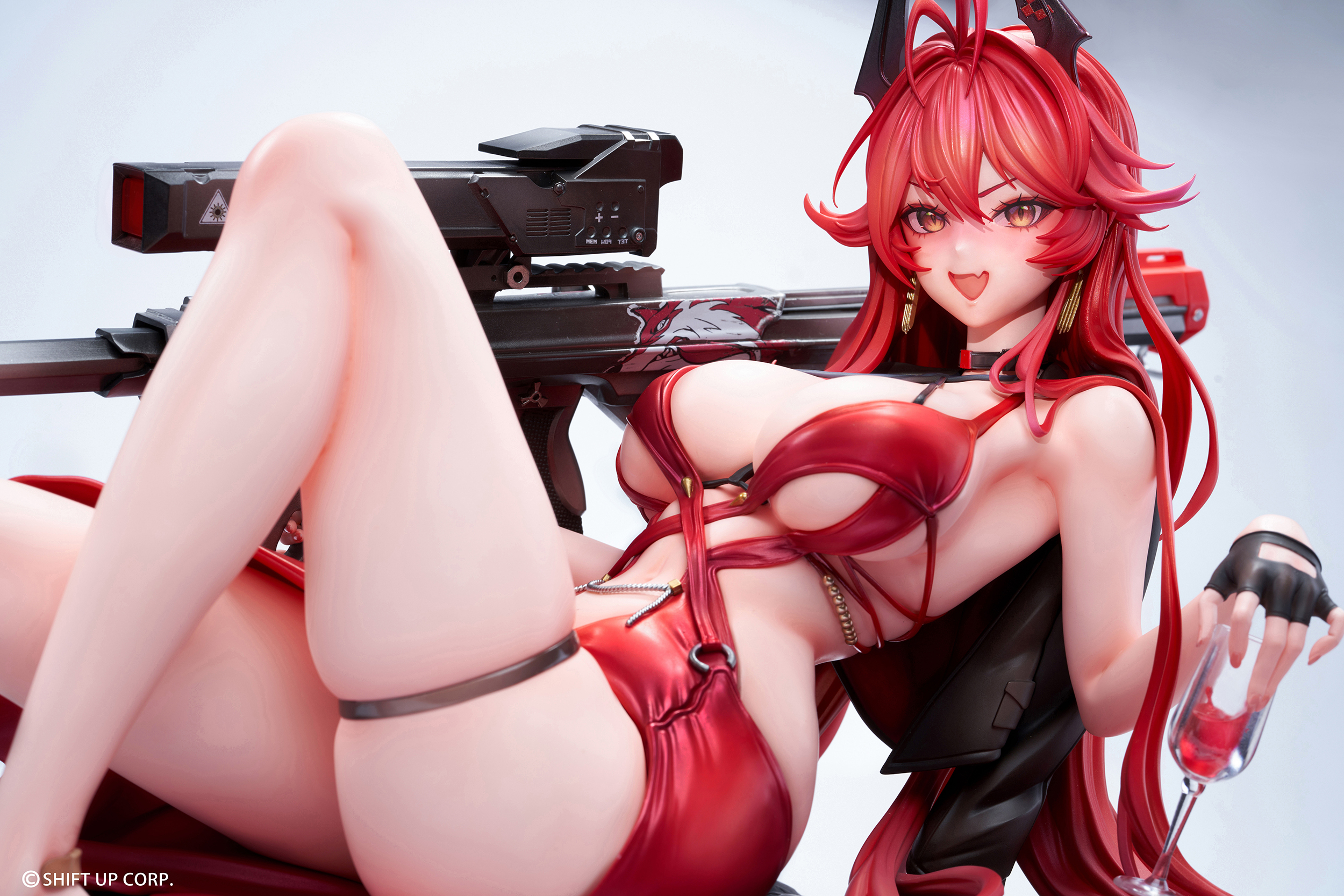 HOBBY SAKURA "GODDESS OF VICTORY: NIKKE" RED HOOD NONSENSE RED VER. 1/4 SCALE FIGURE DELUXE EDITION