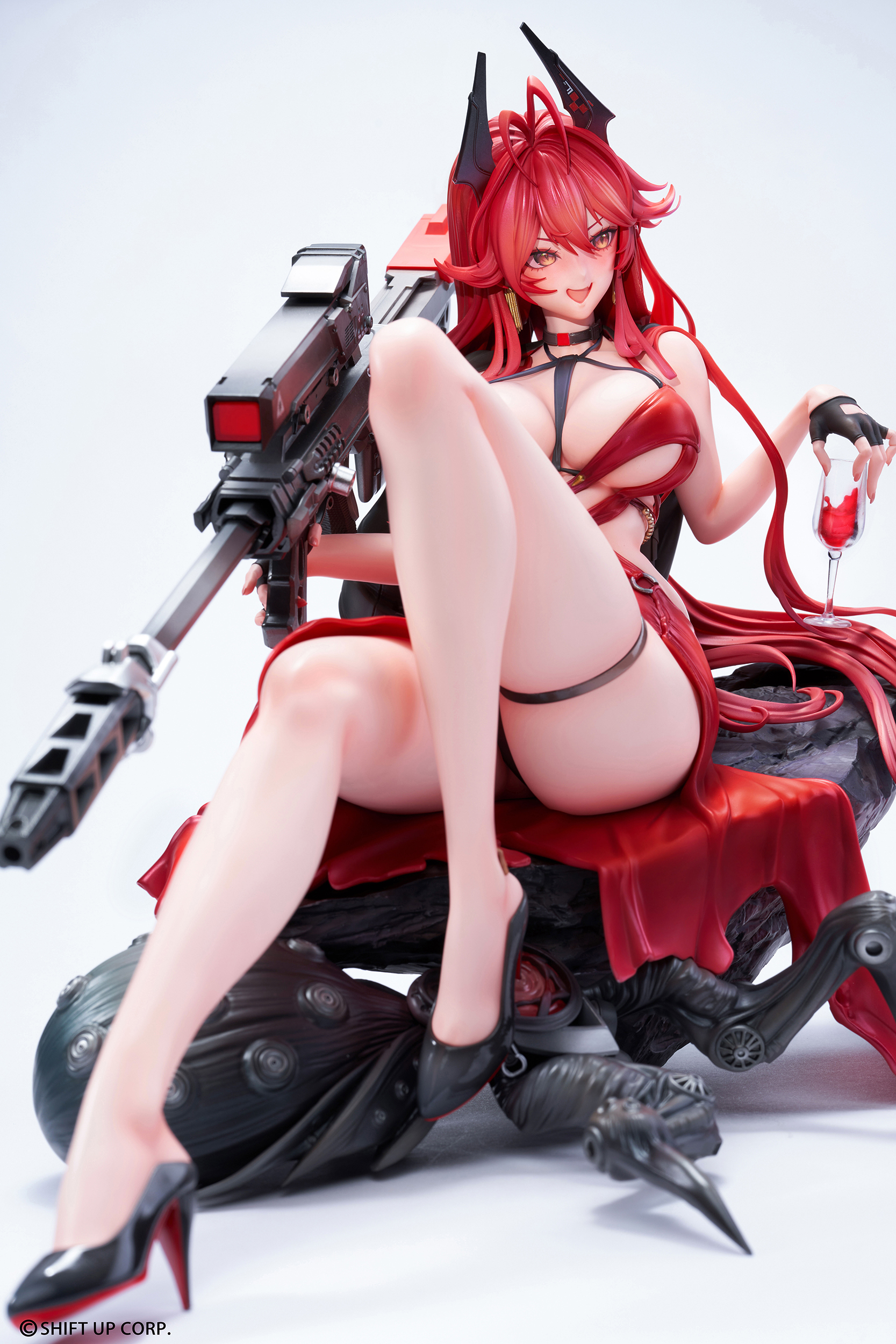 HOBBY SAKURA "GODDESS OF VICTORY: NIKKE" RED HOOD NONSENSE RED VER. 1/4 SCALE FIGURE DELUXE EDITION