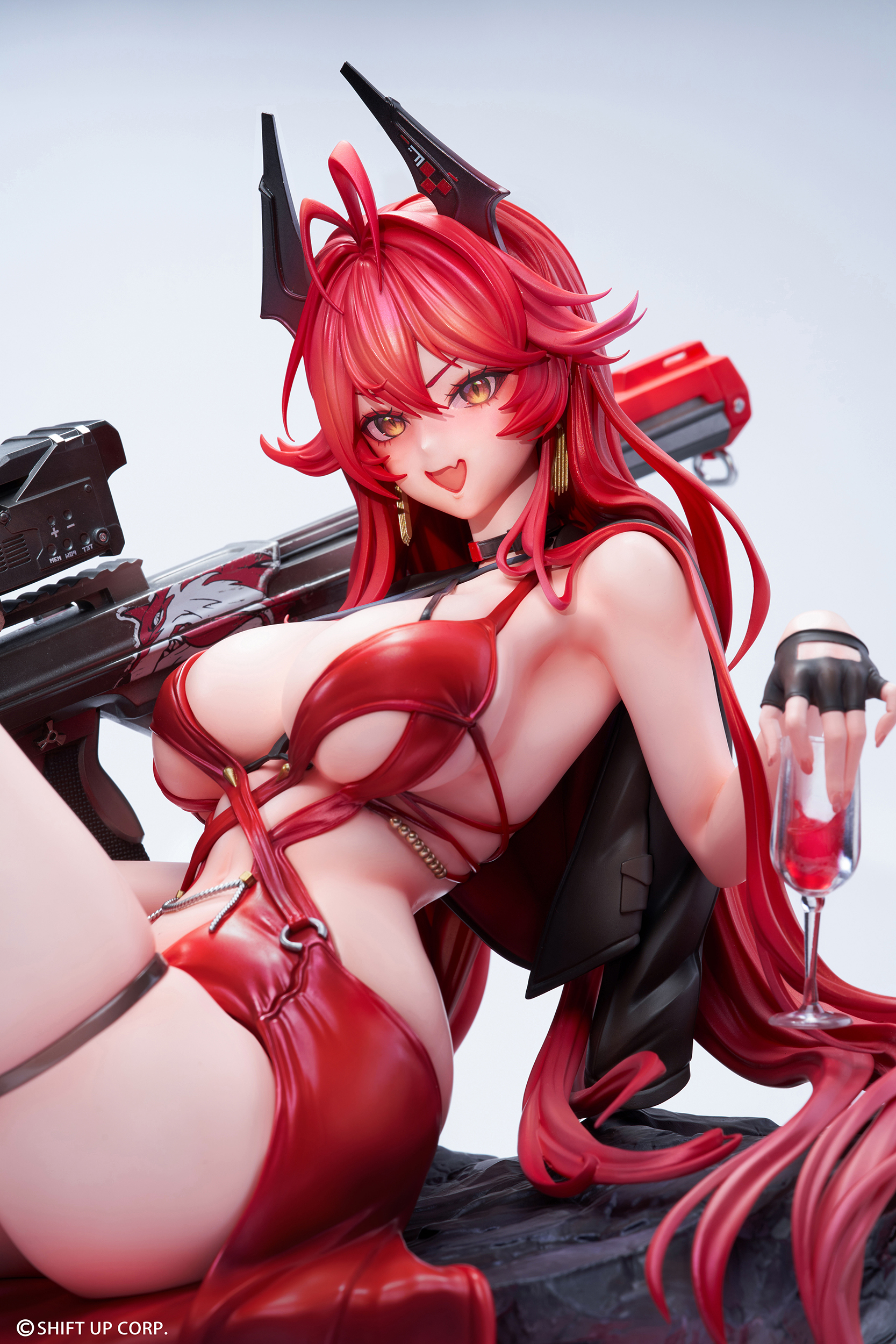 HOBBY SAKURA "GODDESS OF VICTORY: NIKKE" RED HOOD NONSENSE RED VER. 1/4 SCALE FIGURE DELUXE EDITION