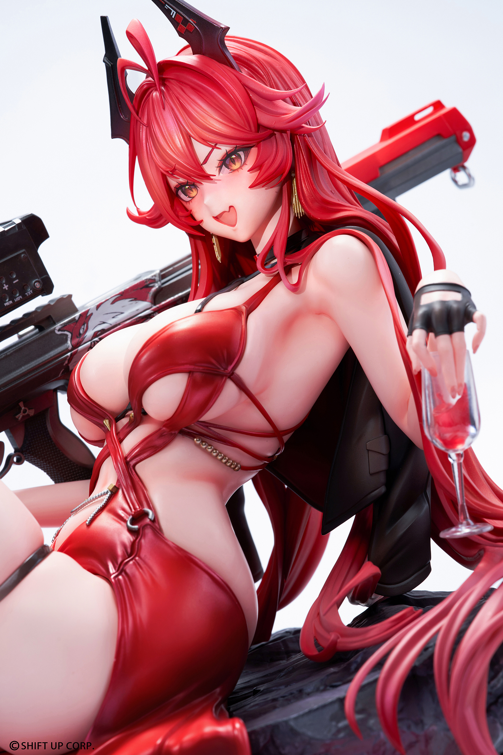 HOBBY SAKURA "GODDESS OF VICTORY: NIKKE" RED HOOD NONSENSE RED VER. 1/4 SCALE FIGURE DELUXE EDITION