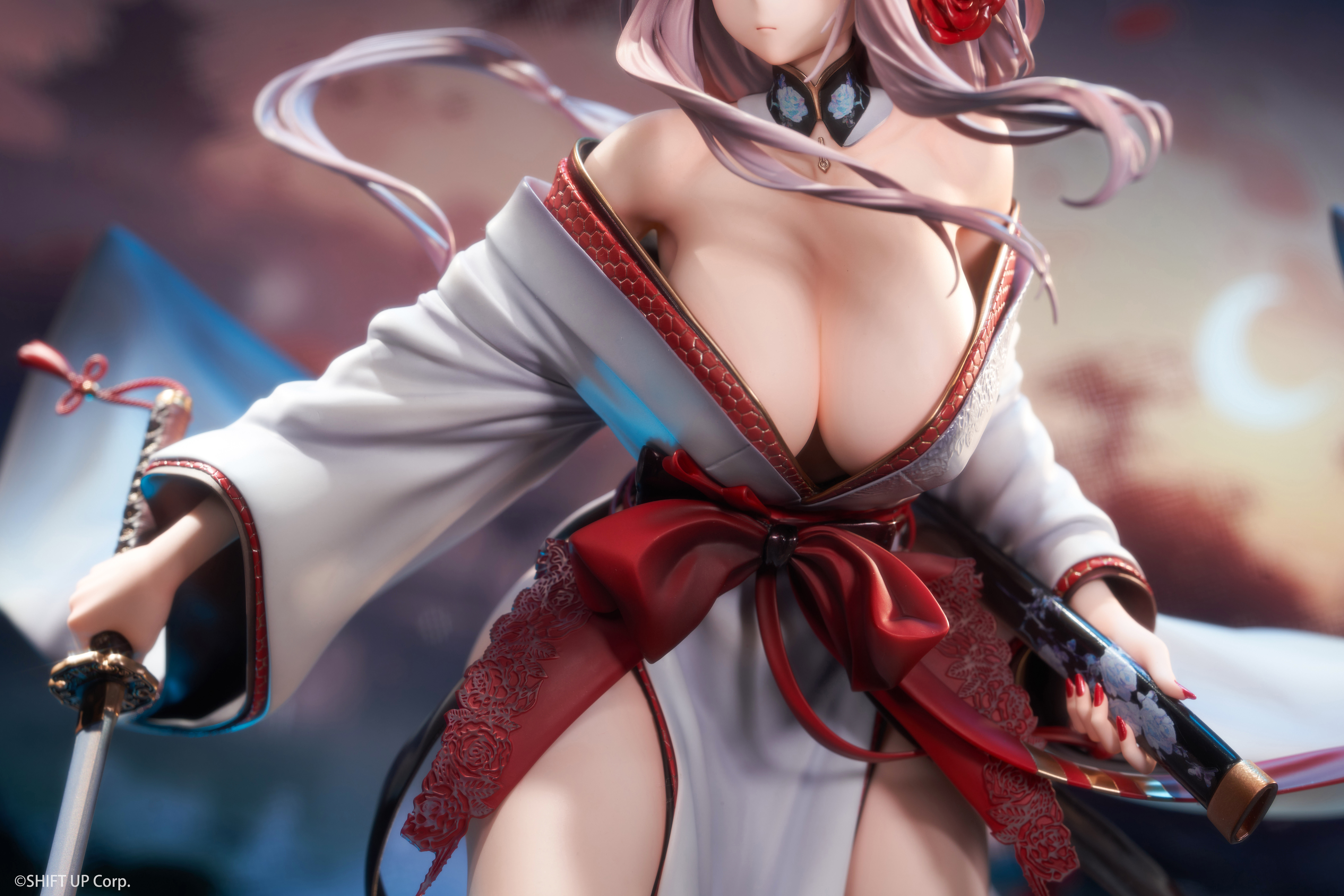 HOBBY SAKURA "GODDESS OF VICTORY: NIKKE" SCARLET: BLACK SHADOW LONGING FLOWER 1/4 SCALE FIGURE DELUXE EDITION