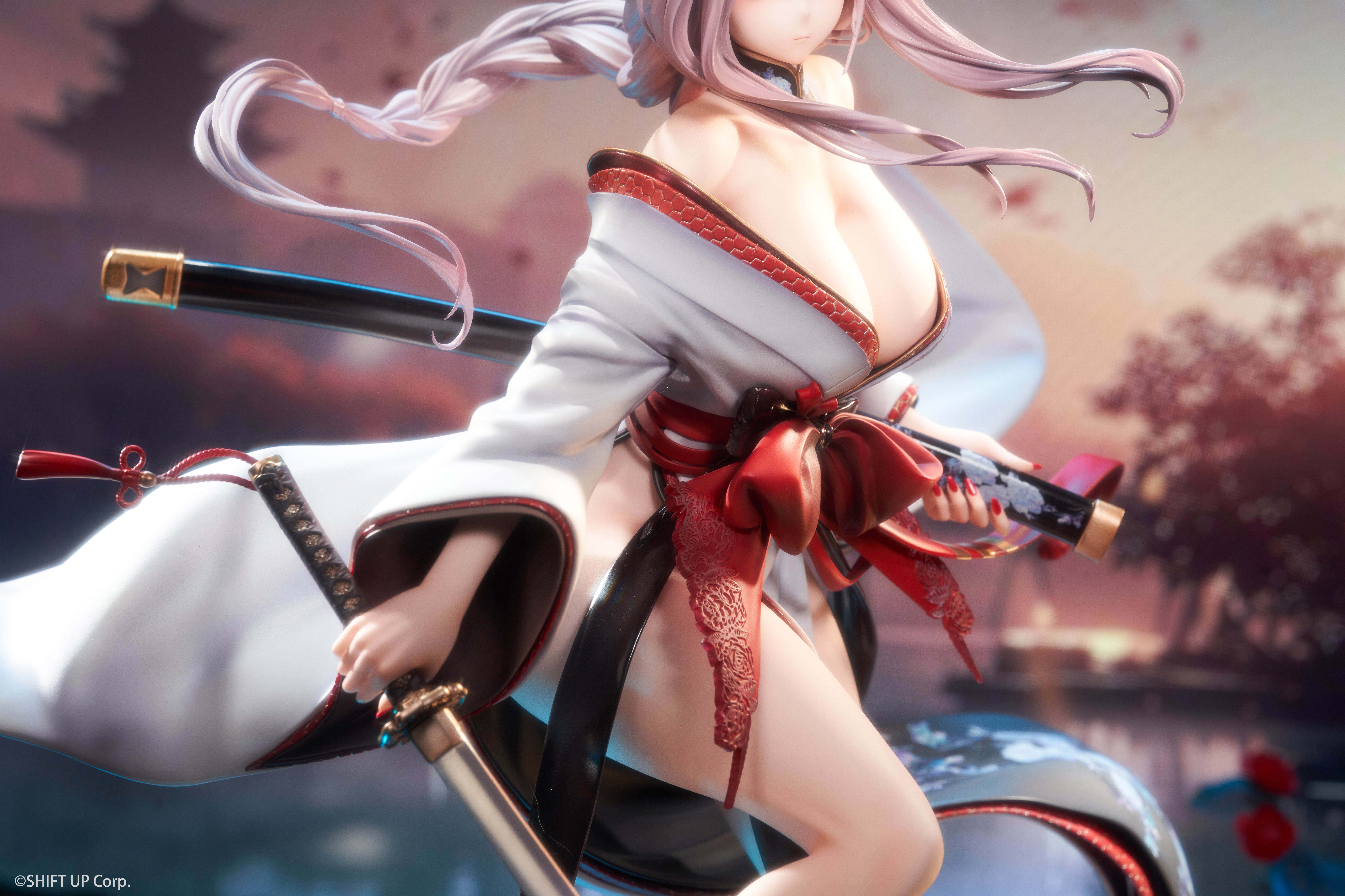 HOBBY SAKURA "GODDESS OF VICTORY: NIKKE" SCARLET: BLACK SHADOW LONGING FLOWER 1/4 SCALE FIGURE DELUXE EDITION