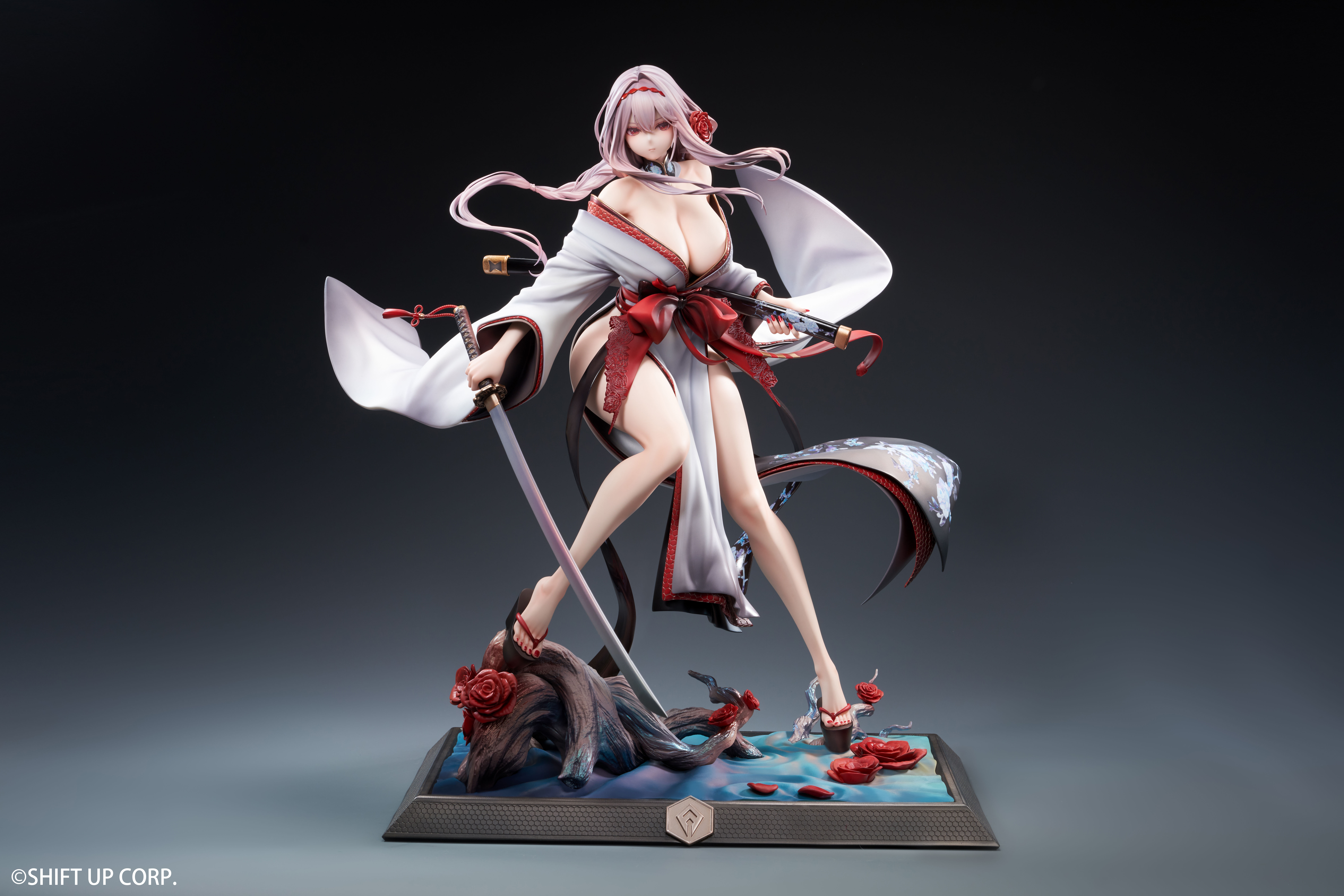 HOBBY SAKURA "GODDESS OF VICTORY: NIKKE" SCARLET: BLACK SHADOW LONGING FLOWER 1/4 SCALE FIGURE DELUXE EDITION