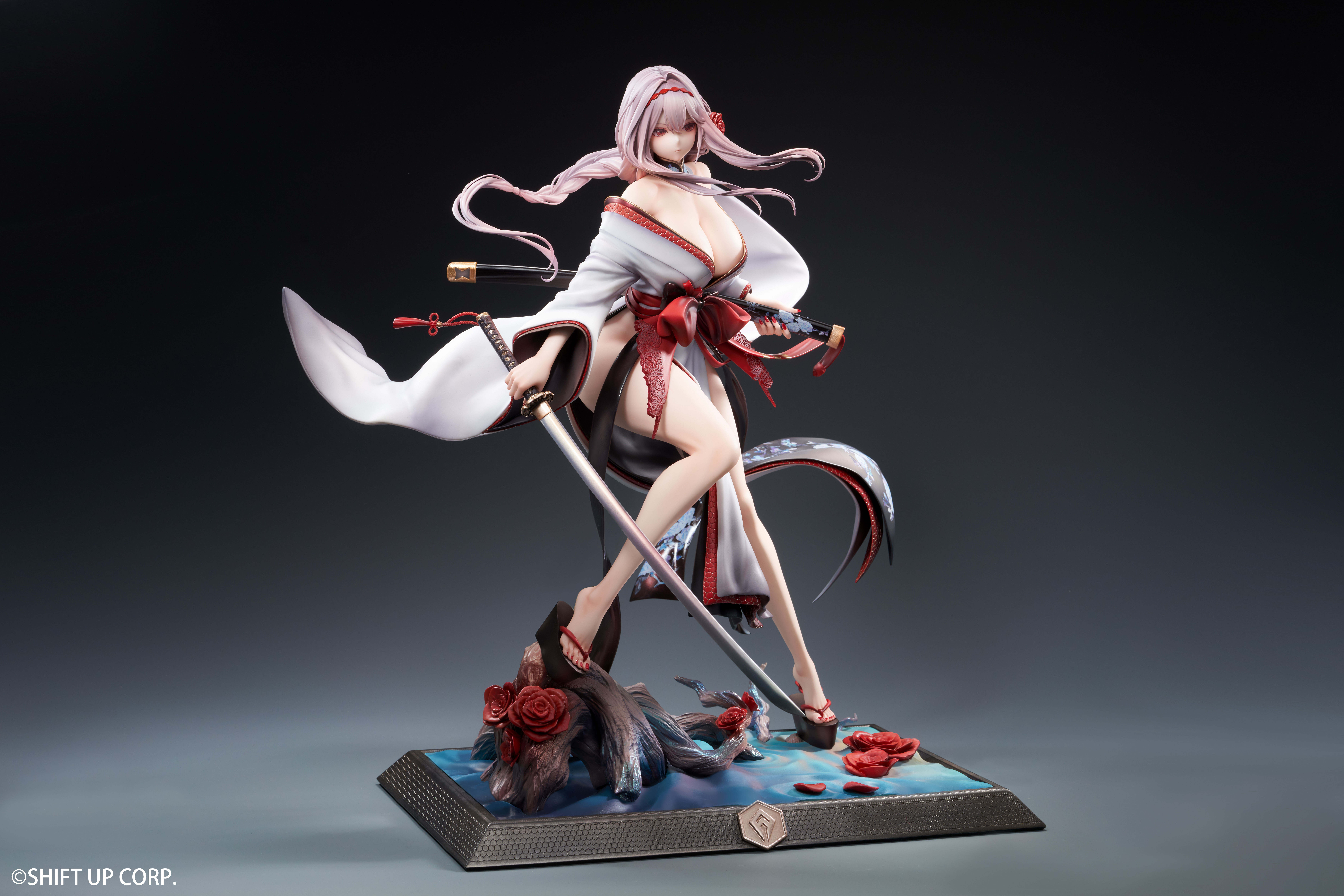 HOBBY SAKURA "GODDESS OF VICTORY: NIKKE" SCARLET: BLACK SHADOW LONGING FLOWER 1/4 SCALE FIGURE DELUXE EDITION