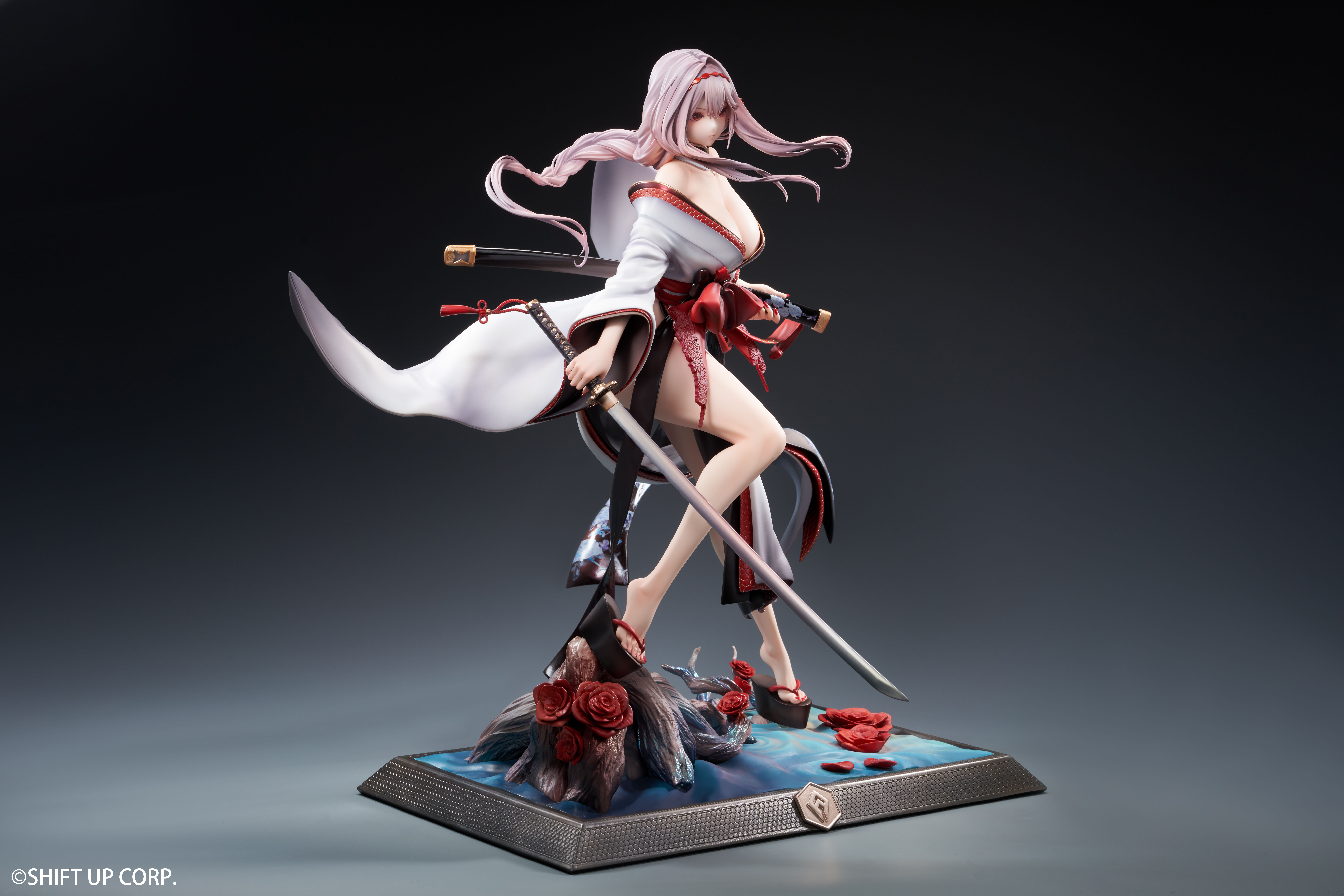 HOBBY SAKURA "GODDESS OF VICTORY: NIKKE" SCARLET: BLACK SHADOW LONGING FLOWER 1/4 SCALE FIGURE DELUXE EDITION
