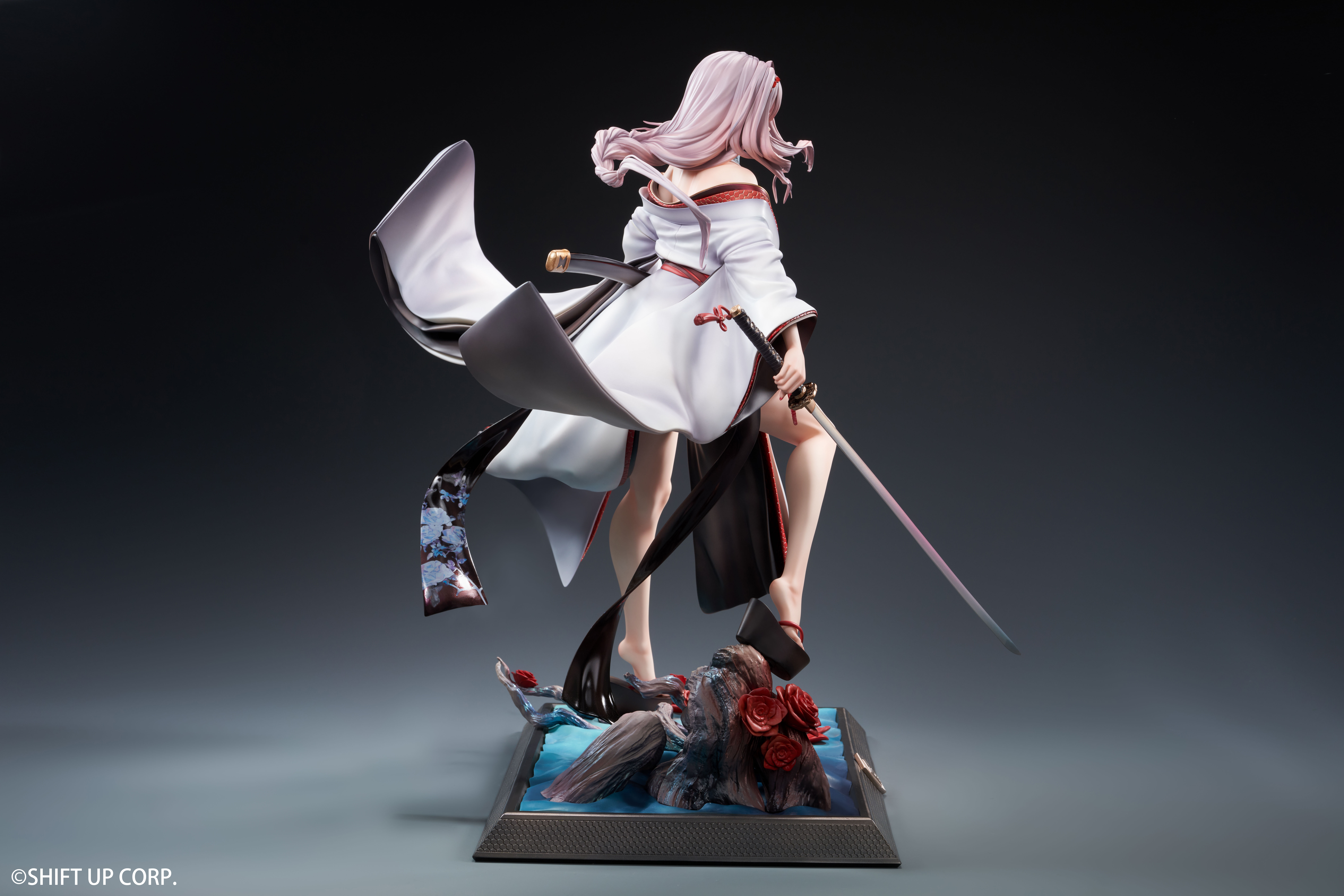 HOBBY SAKURA "GODDESS OF VICTORY: NIKKE" SCARLET: BLACK SHADOW LONGING FLOWER 1/4 SCALE FIGURE DELUXE EDITION