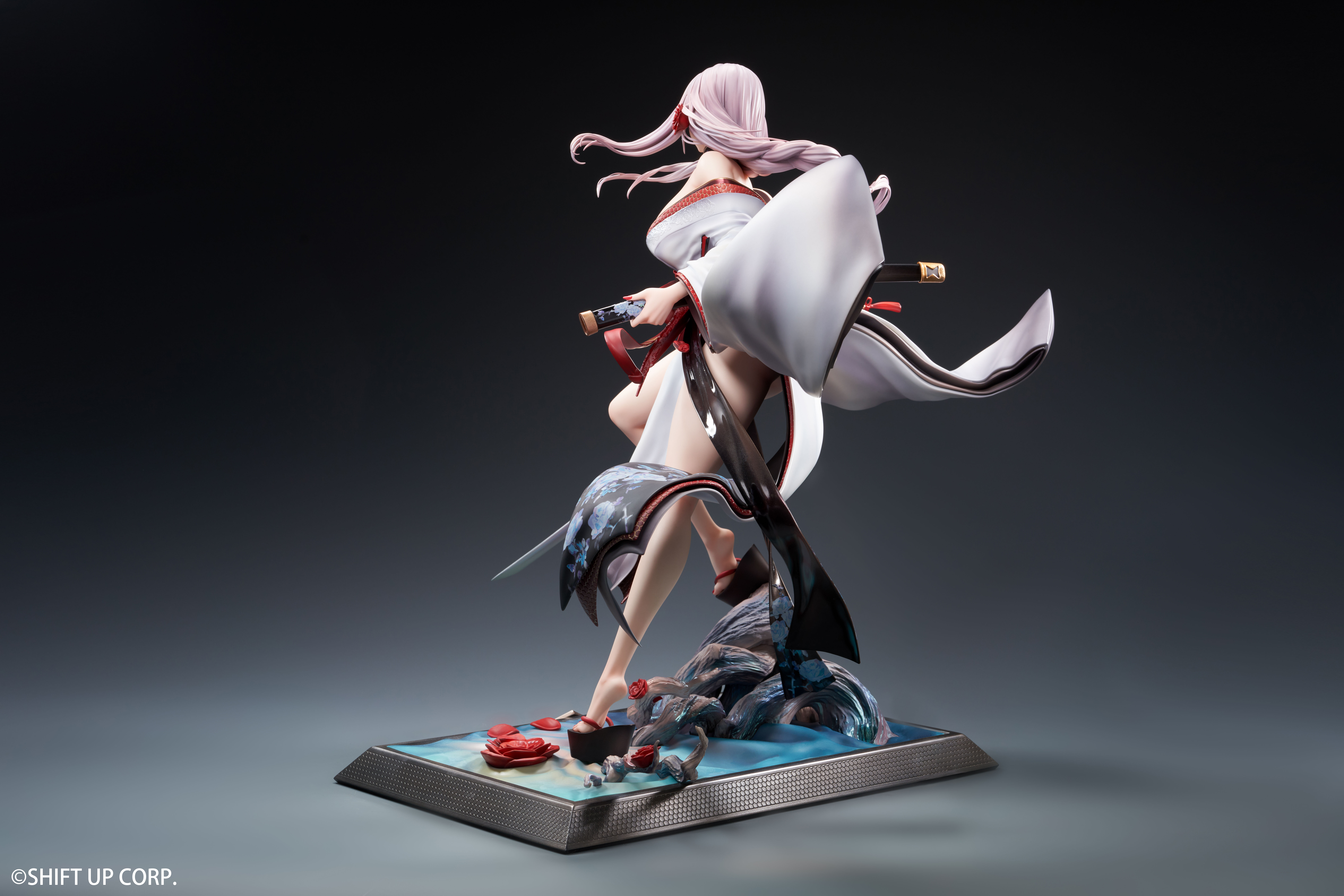 HOBBY SAKURA "GODDESS OF VICTORY: NIKKE" SCARLET: BLACK SHADOW LONGING FLOWER 1/4 SCALE FIGURE DELUXE EDITION