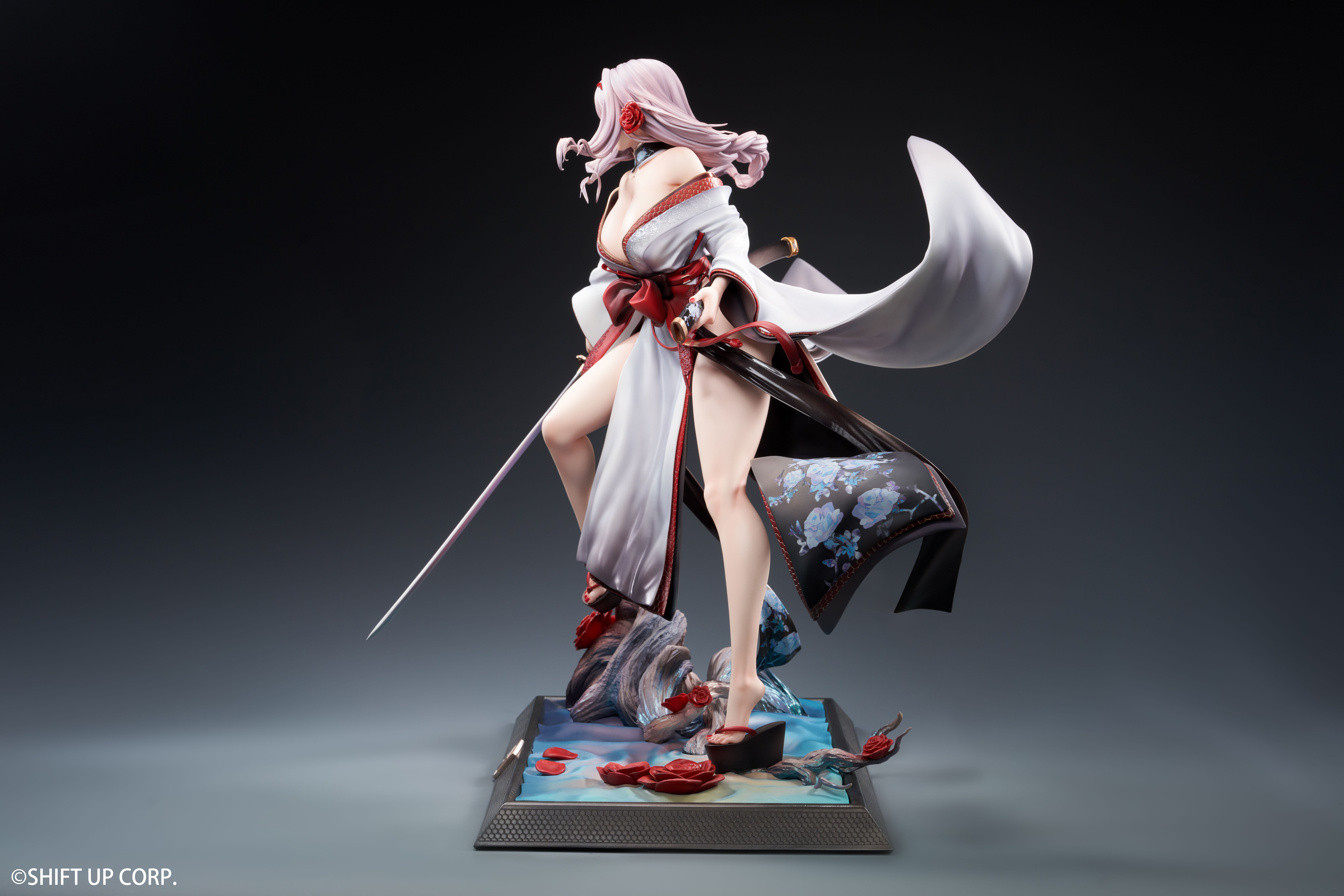 HOBBY SAKURA "GODDESS OF VICTORY: NIKKE" SCARLET: BLACK SHADOW LONGING FLOWER 1/4 SCALE FIGURE DELUXE EDITION