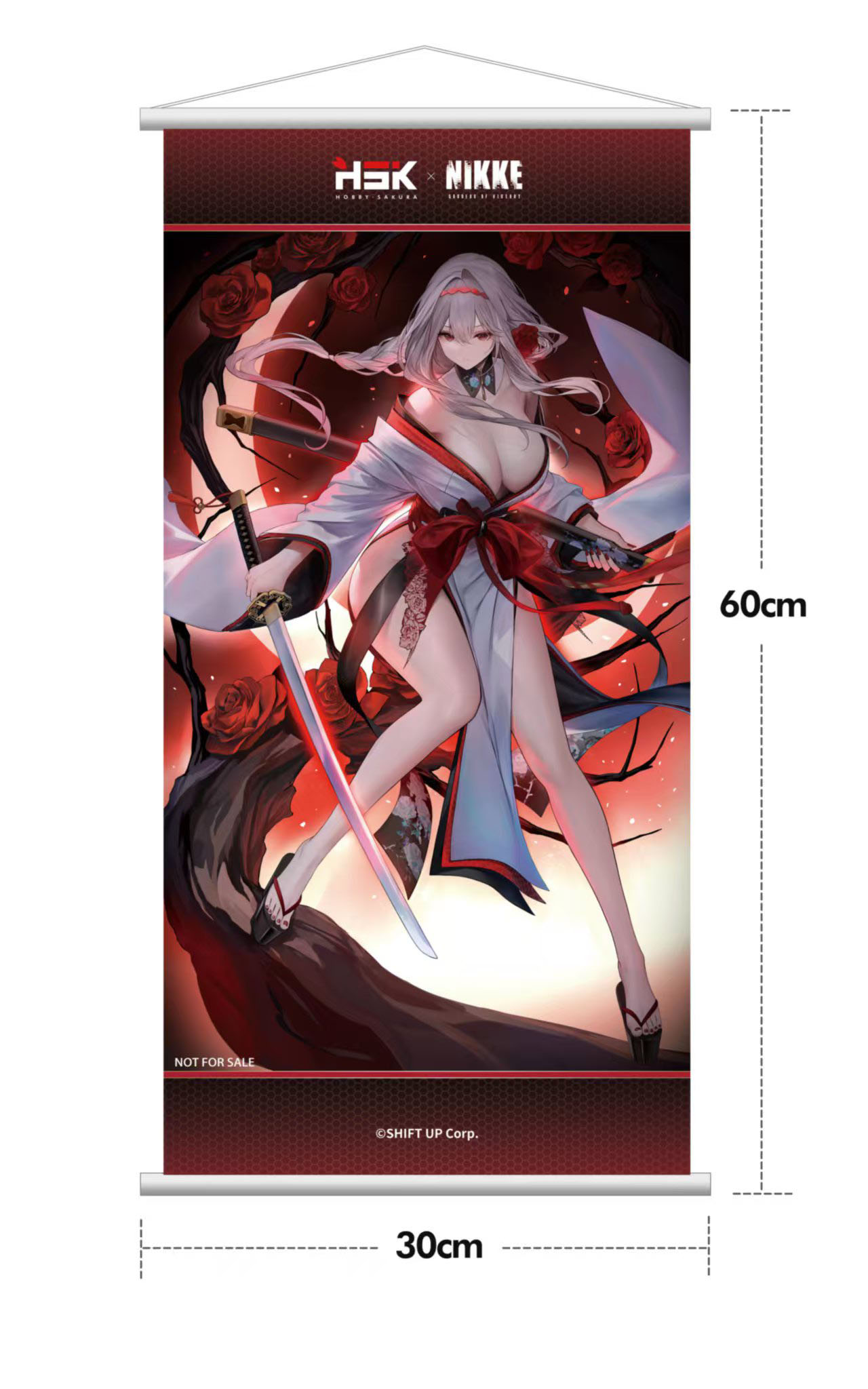 HOBBY SAKURA "GODDESS OF VICTORY: NIKKE" SCARLET: BLACK SHADOW LONGING FLOWER 1/4 SCALE FIGURE DELUXE EDITION