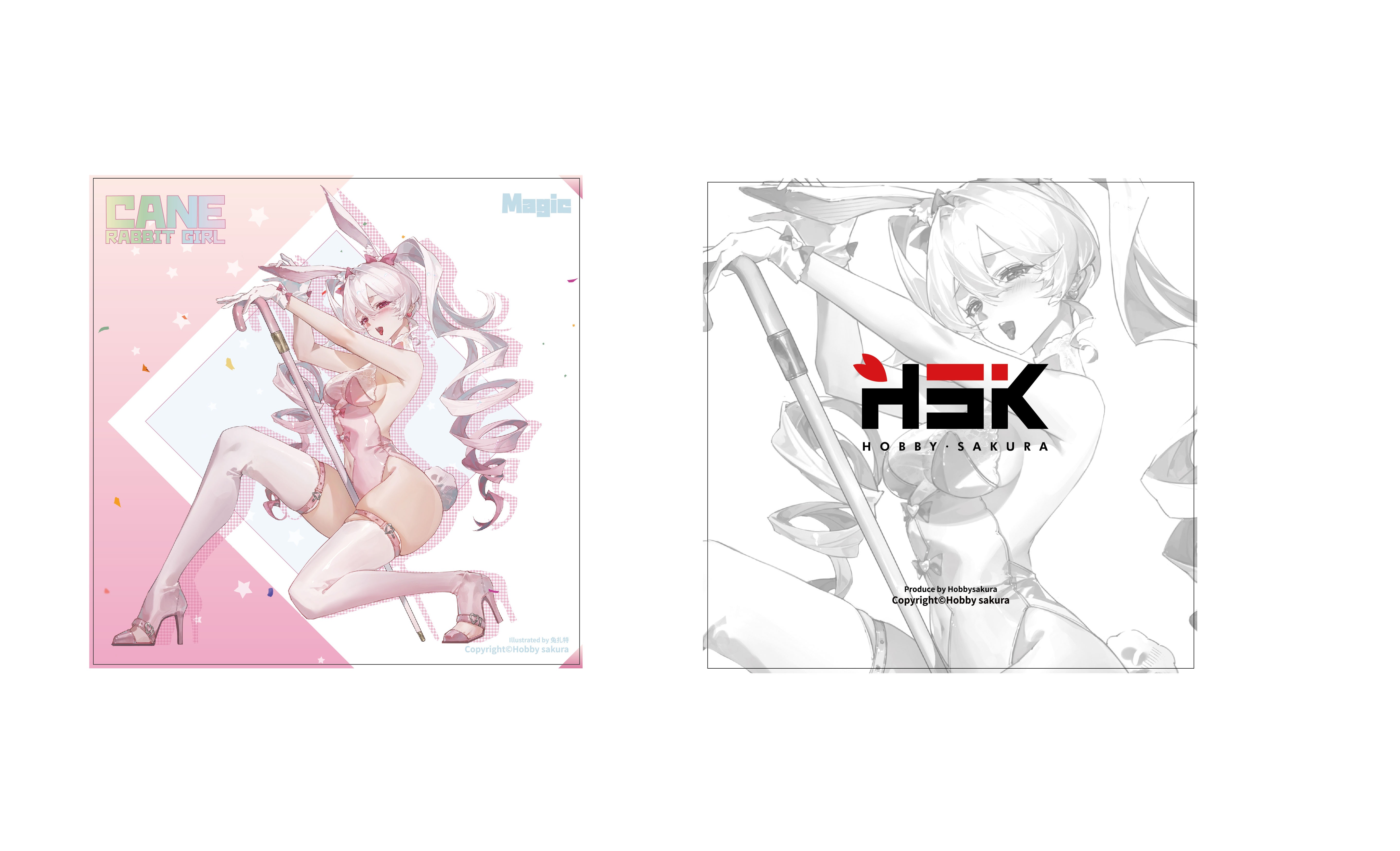 HOBBY SAKURA CANE RABBIT GIRL 1/6 SCALE FIGURE DELUXE EDITION