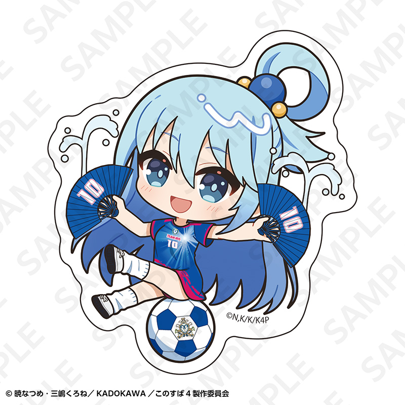 "Kono Subarashii Sekai ni Shukufuku wo!" Sticker Set Soccer Uniform Ver.