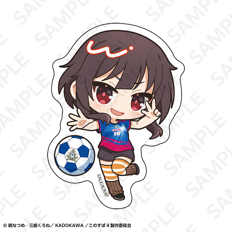 "Kono Subarashii Sekai ni Shukufuku wo!" Sticker Set Soccer Uniform Ver.