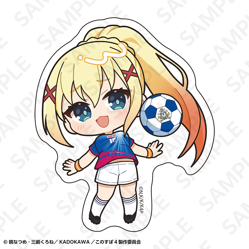 "Kono Subarashii Sekai ni Shukufuku wo!" Sticker Set Soccer Uniform Ver.
