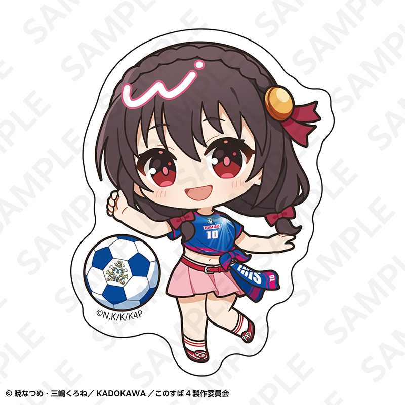 "Kono Subarashii Sekai ni Shukufuku wo!" Sticker Set Soccer Uniform Ver.