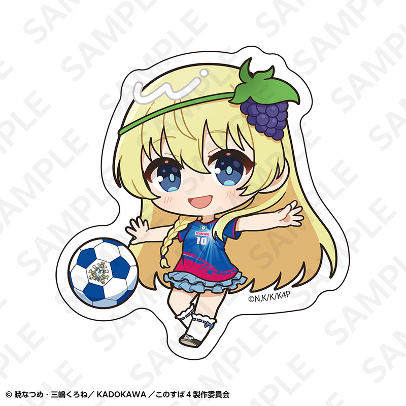 "Kono Subarashii Sekai ni Shukufuku wo!" Sticker Set Soccer Uniform Ver.